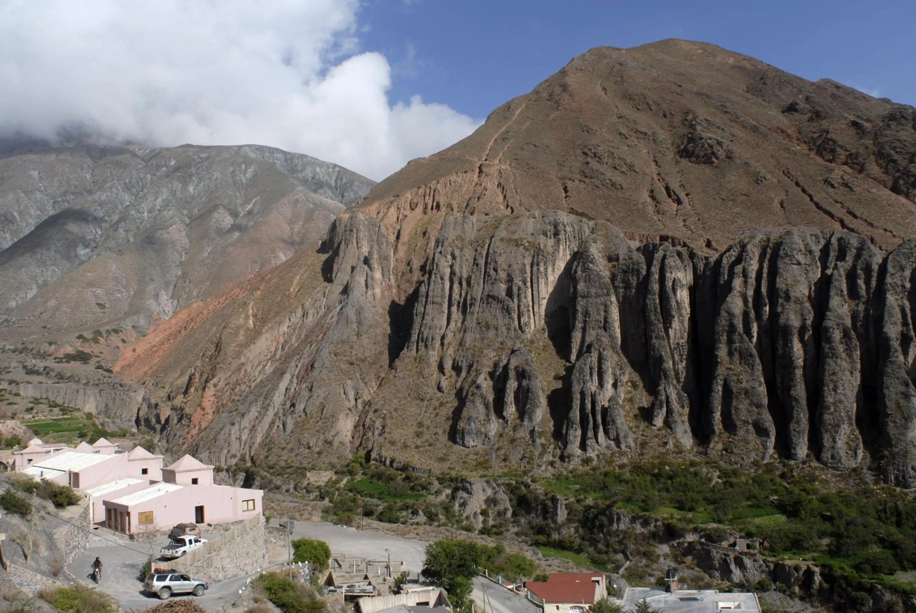 Natural landscape in Hotel Iruya