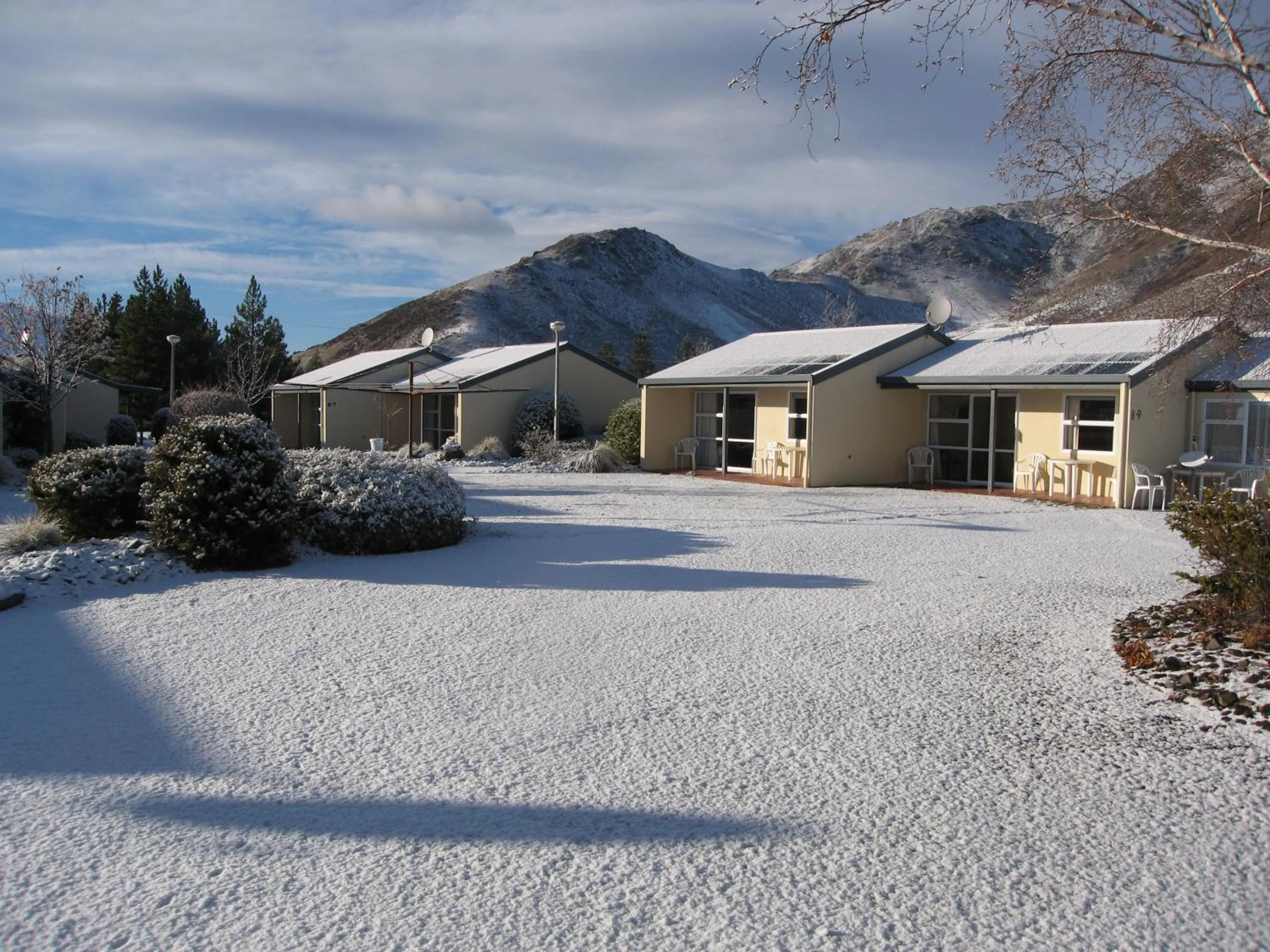 Winter in Ahuriri Motels