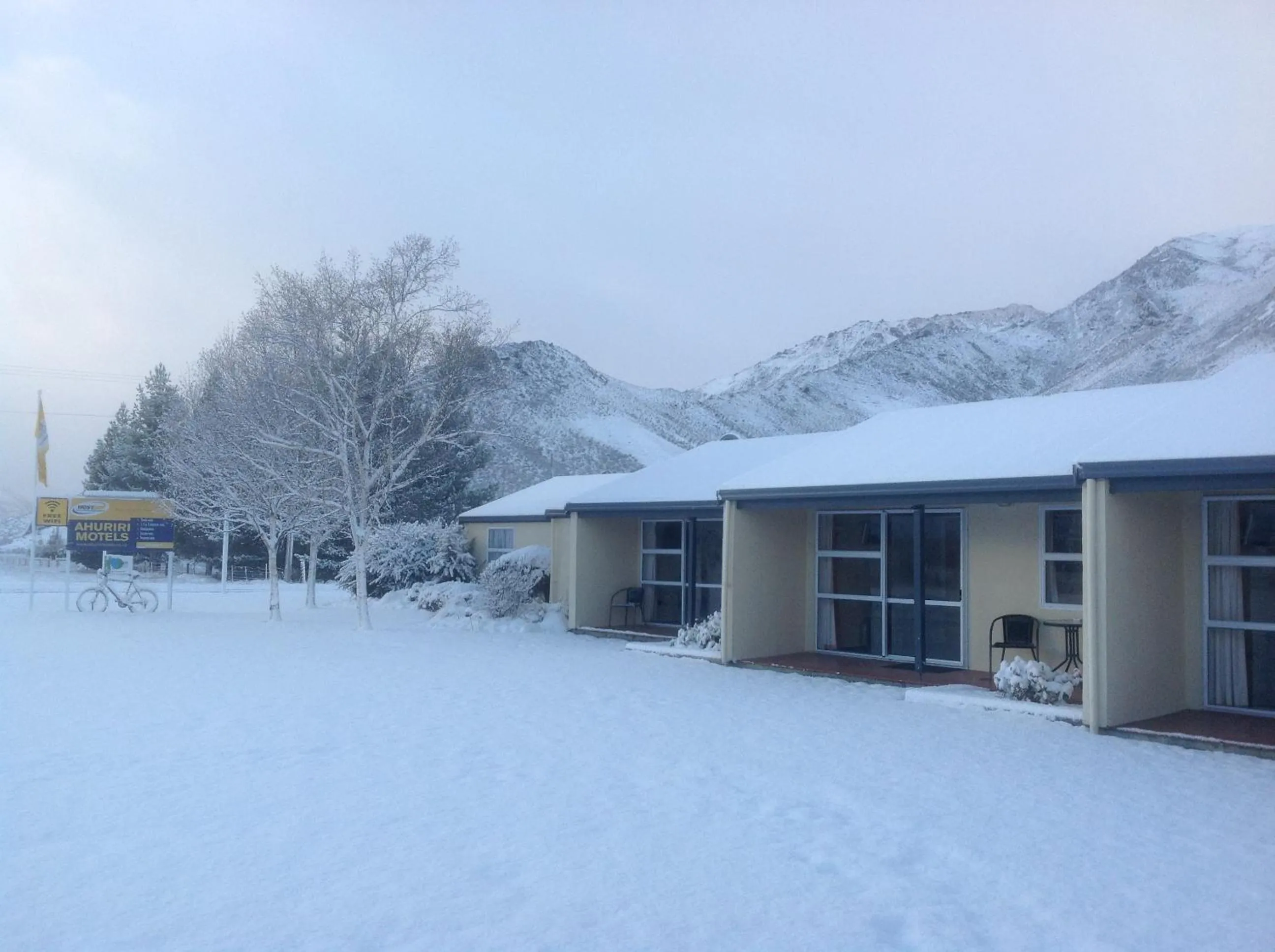 Winter in Ahuriri Motels