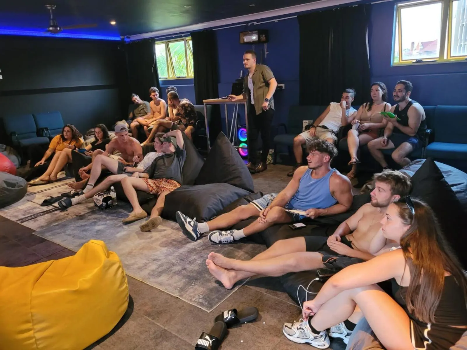 TV and multimedia in City Backpackers HQ