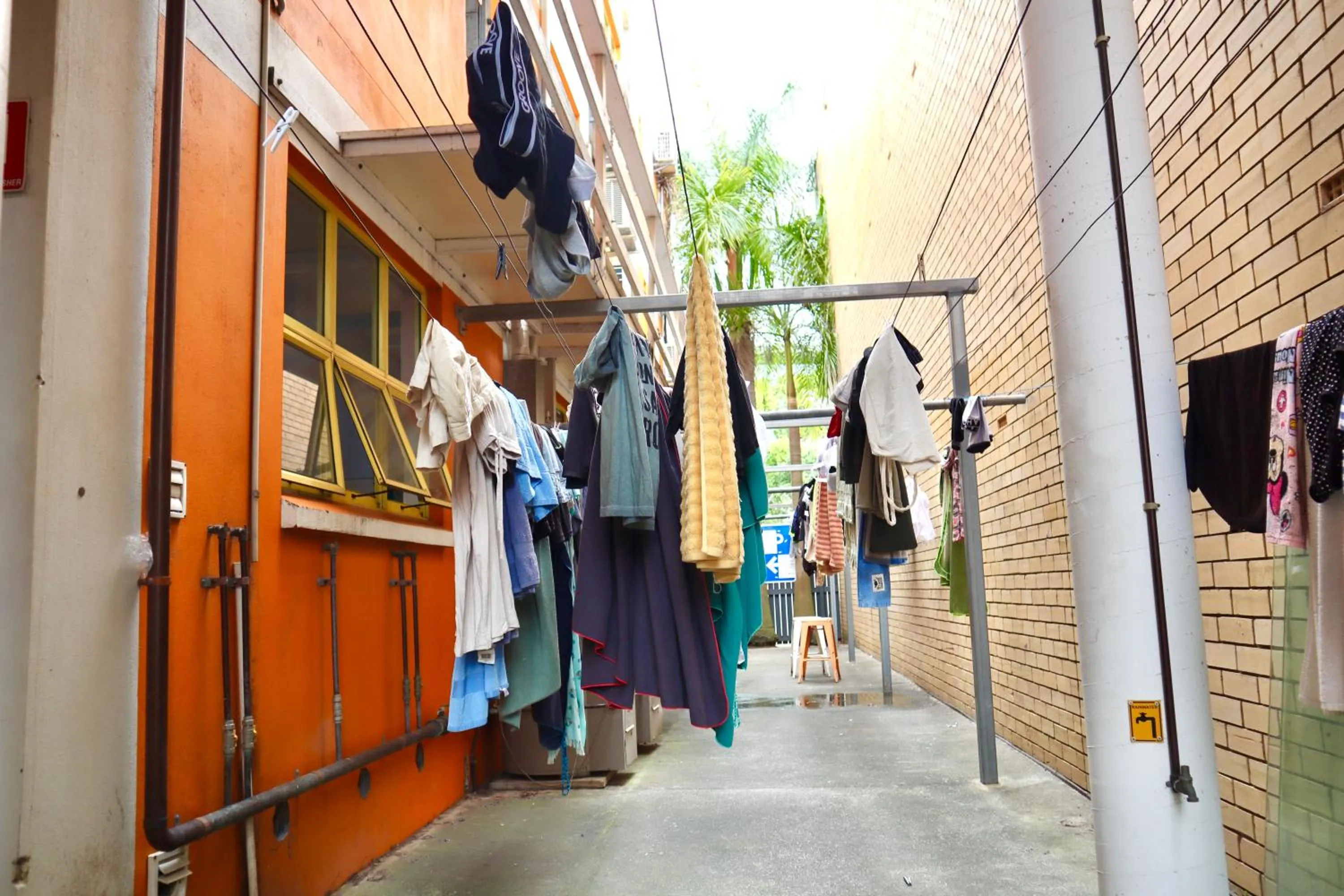 washing machine in City Backpackers HQ
