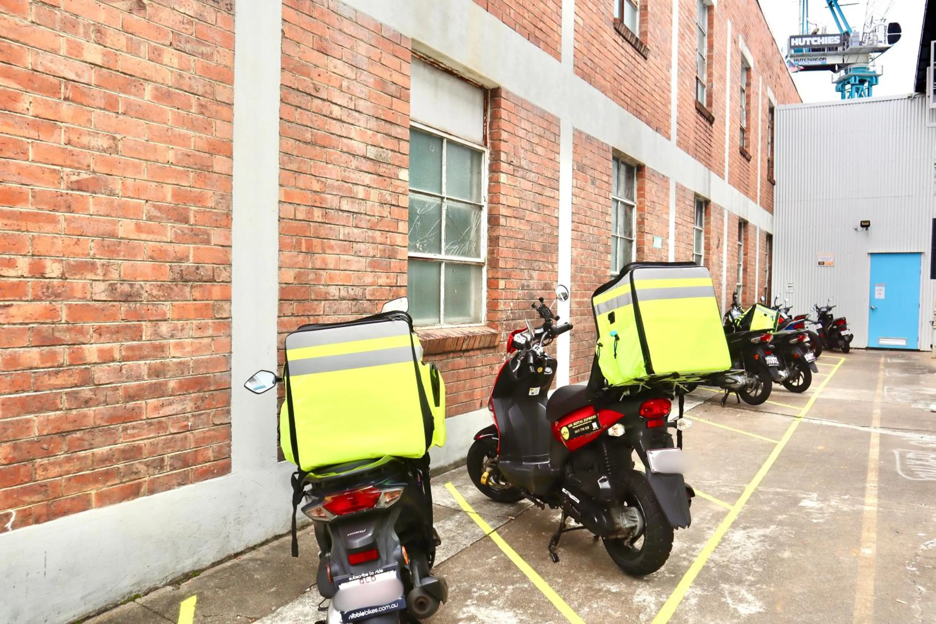 Parking in City Backpackers HQ