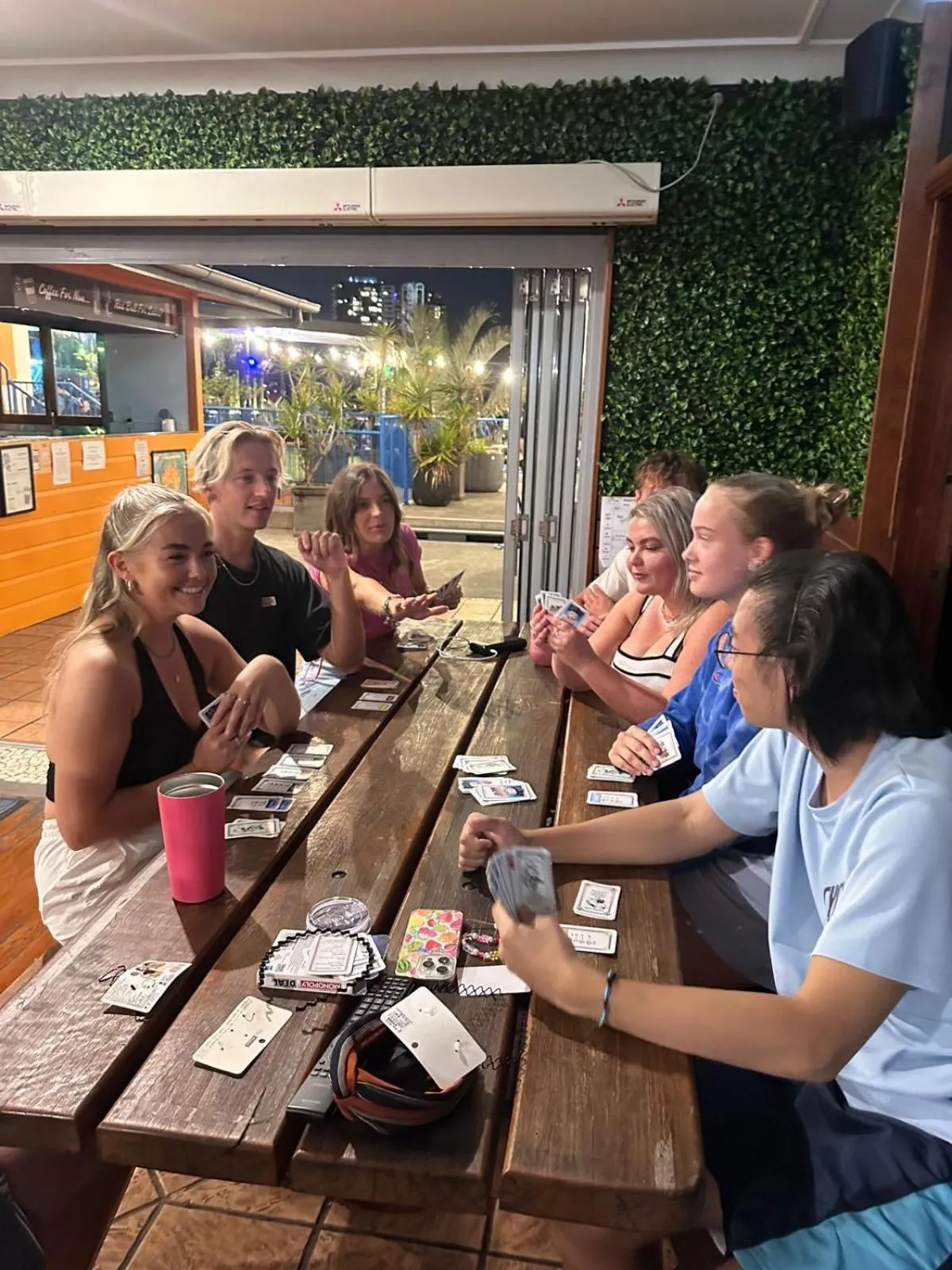 People in City Backpackers HQ