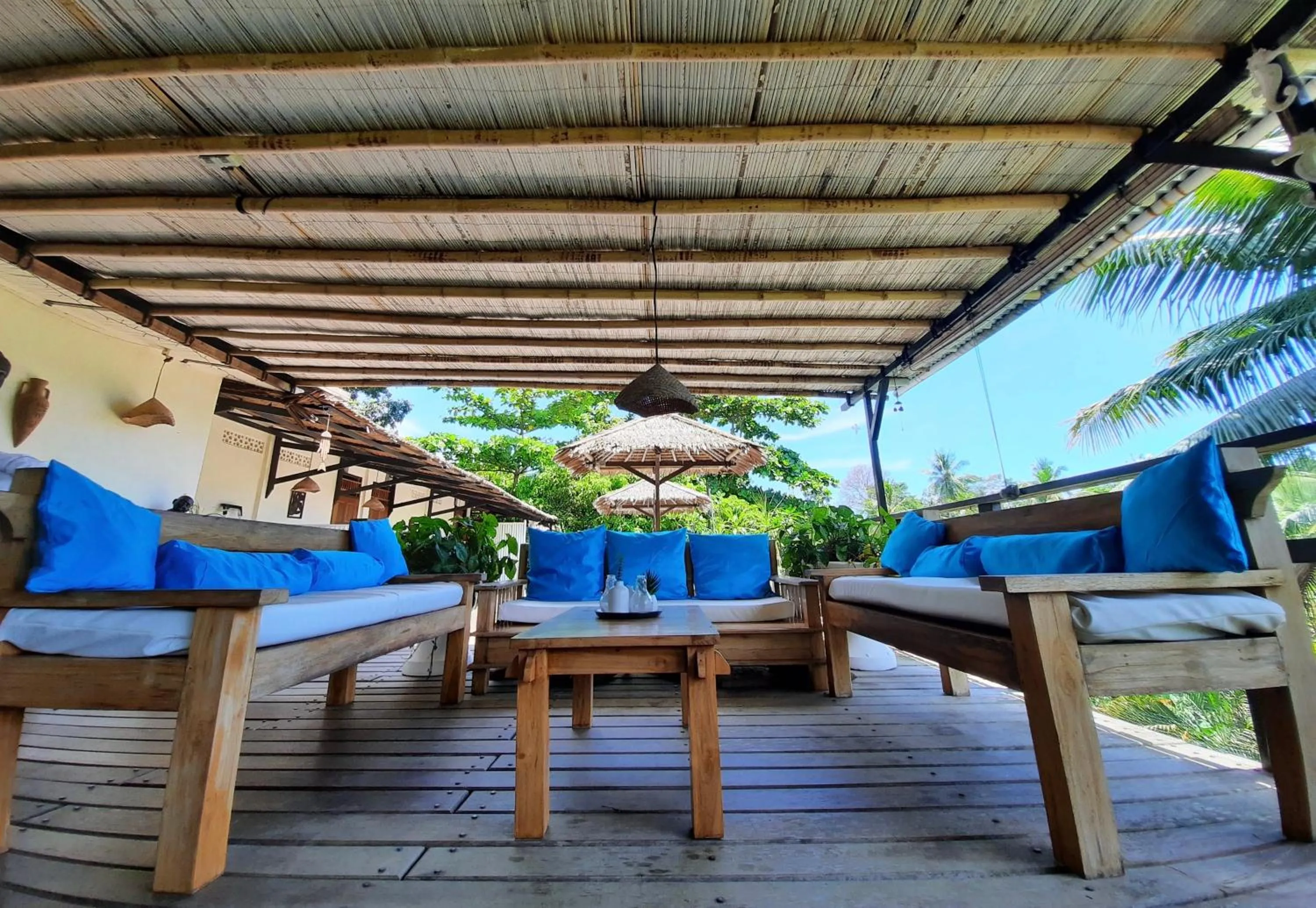 Balcony/Terrace in Guesthouse The 4 Fish