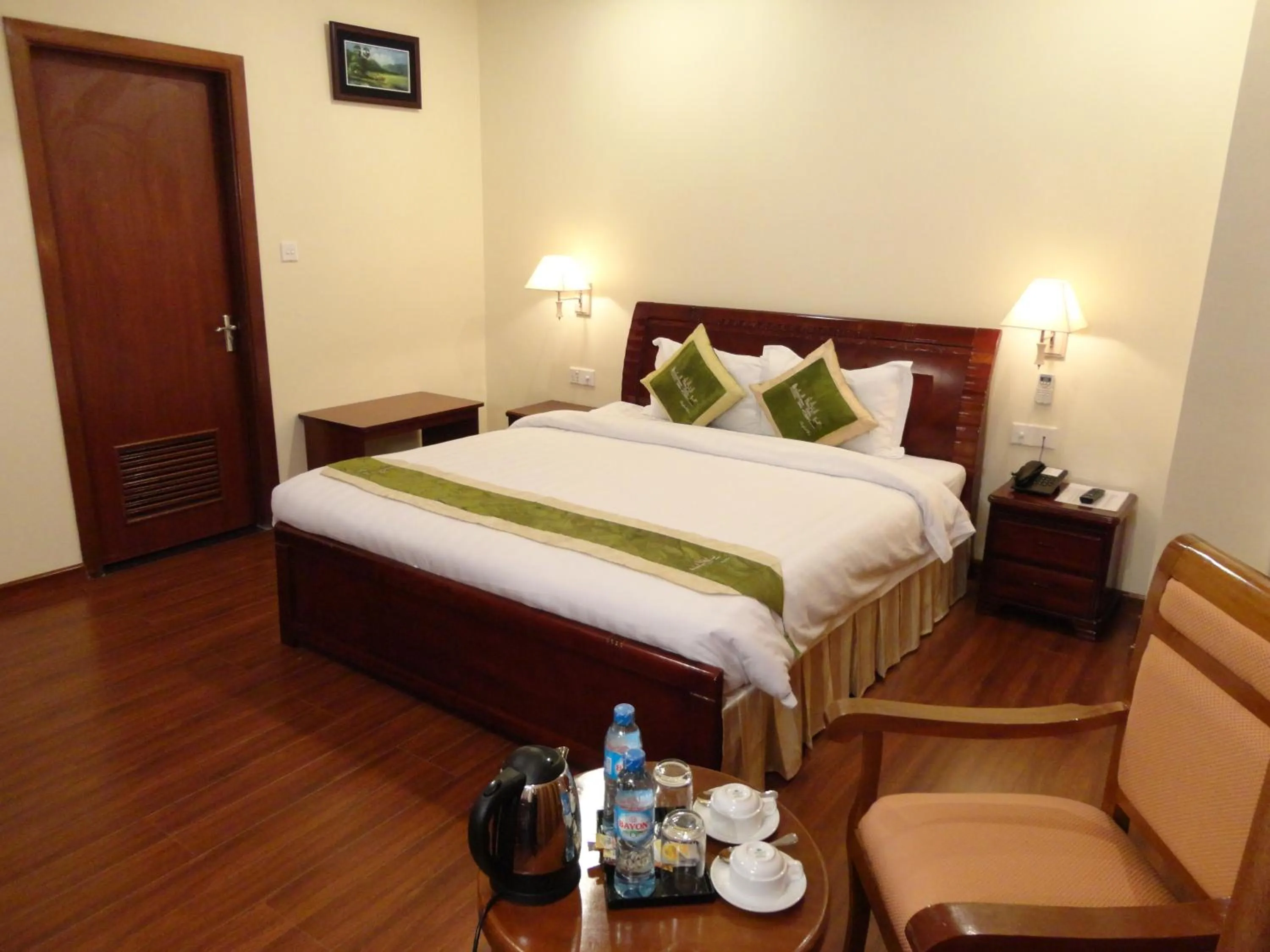 Bed in Starry Angkor Hotel