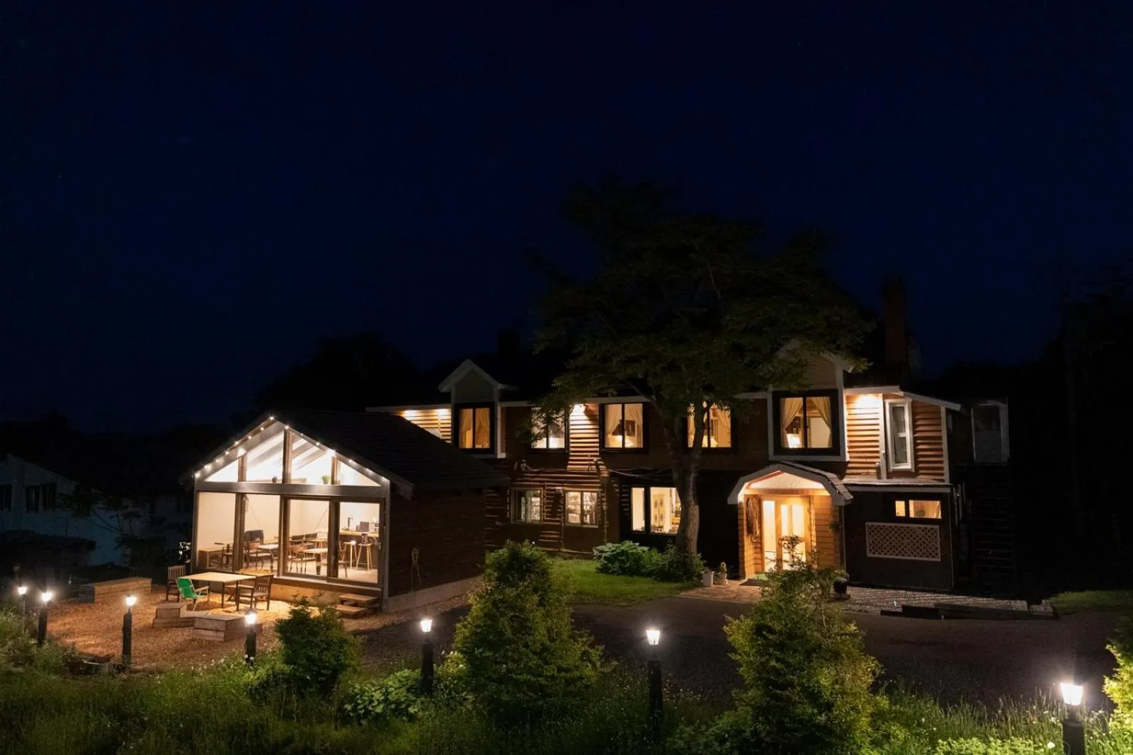 Property building in Country Inn Milky House