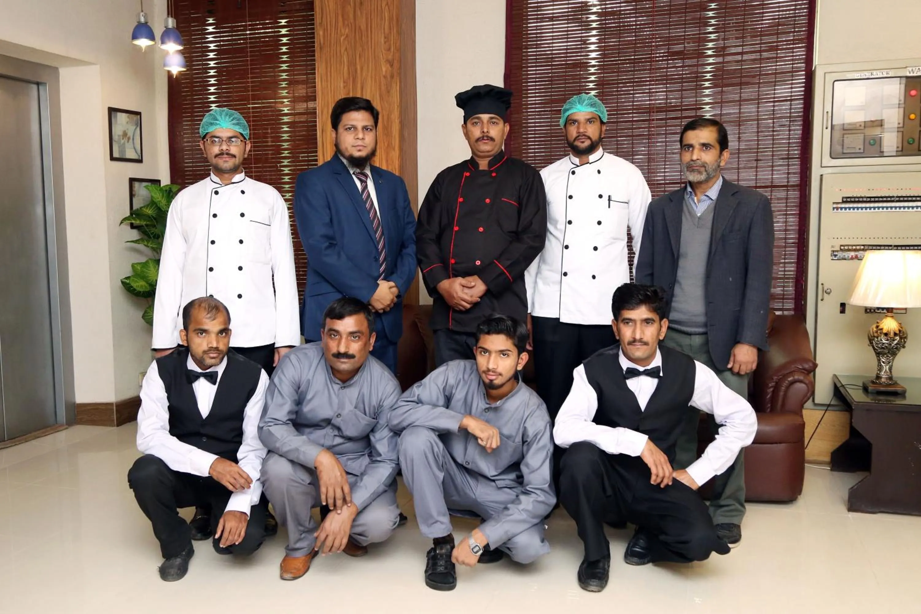 Staff in Fiesta Inn Hotel & Resorts Multan