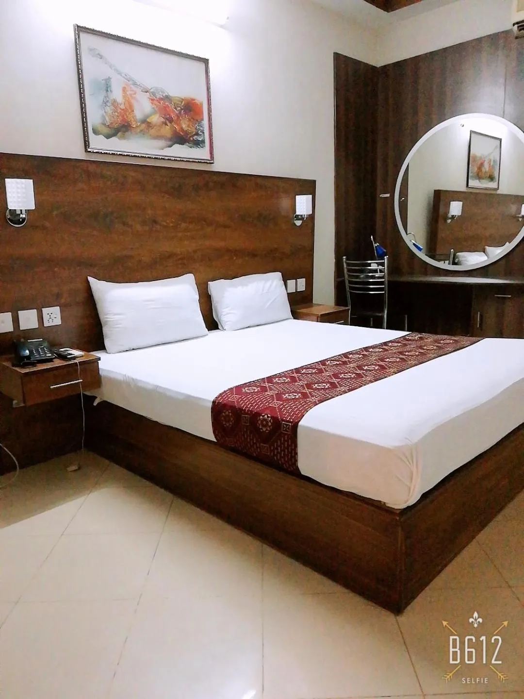 Bed in Fiesta Inn Hotel & Resorts Multan