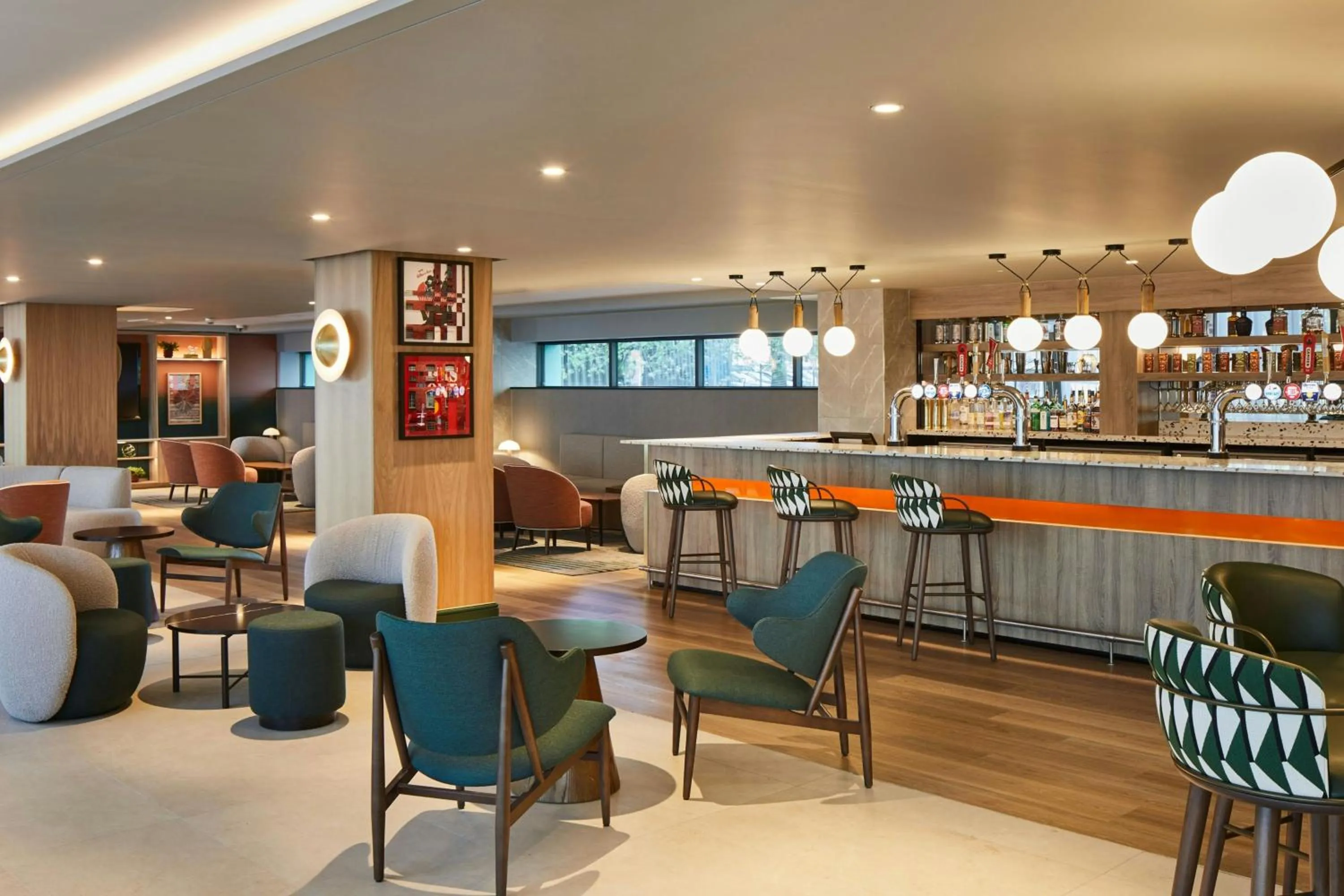 Restaurant/places to eat in Manchester Marriott Hotel Piccadilly