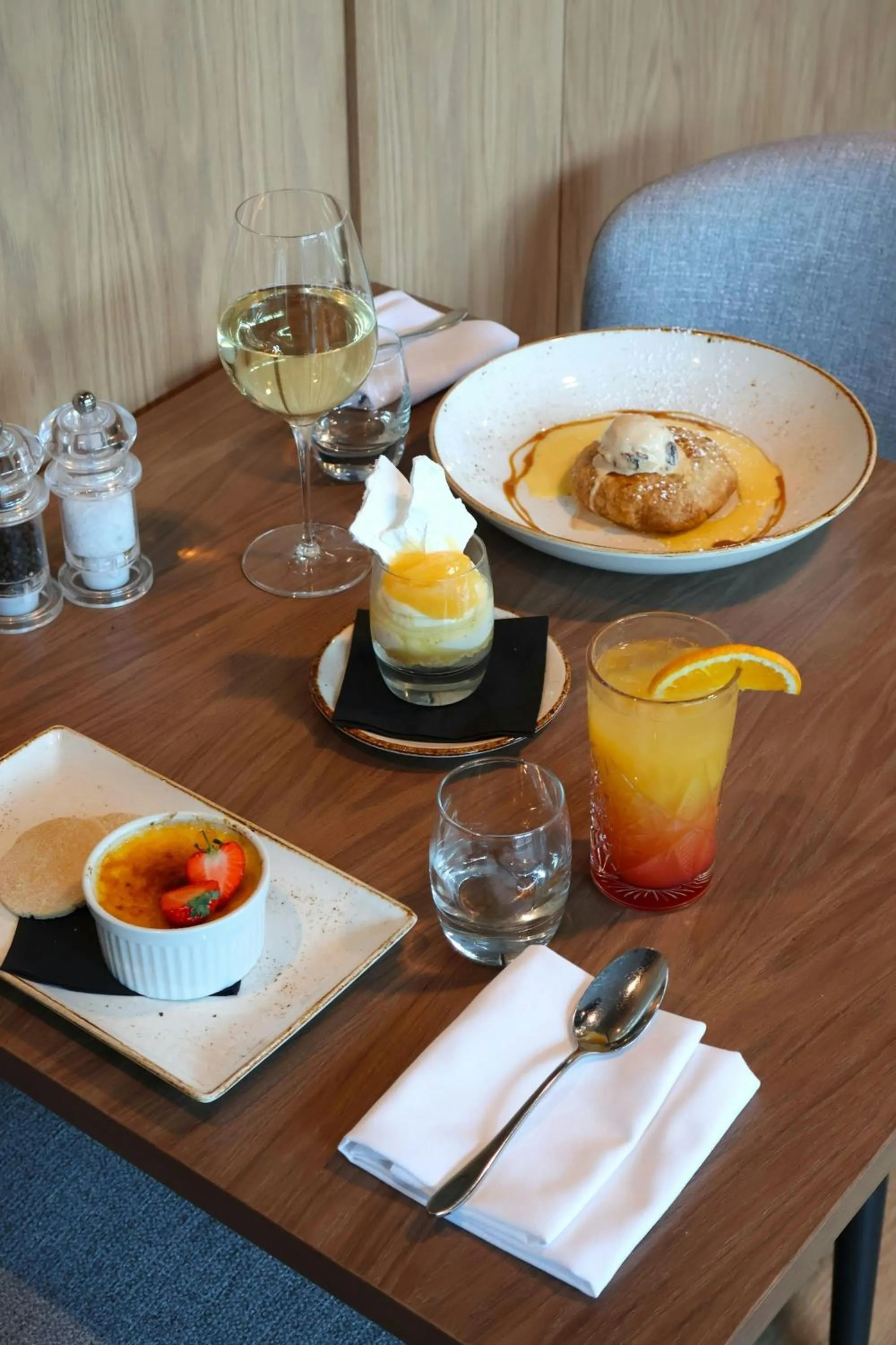 Restaurant/places to eat in Manchester Marriott Hotel Piccadilly