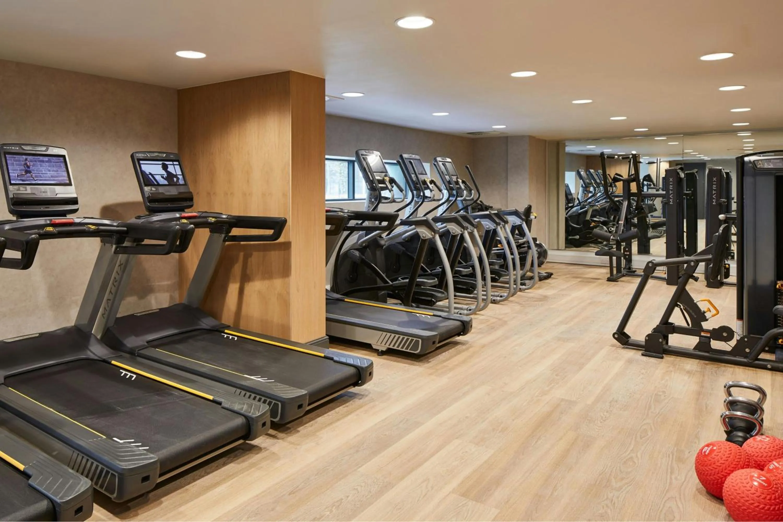 Fitness centre/facilities in Manchester Marriott Hotel Piccadilly