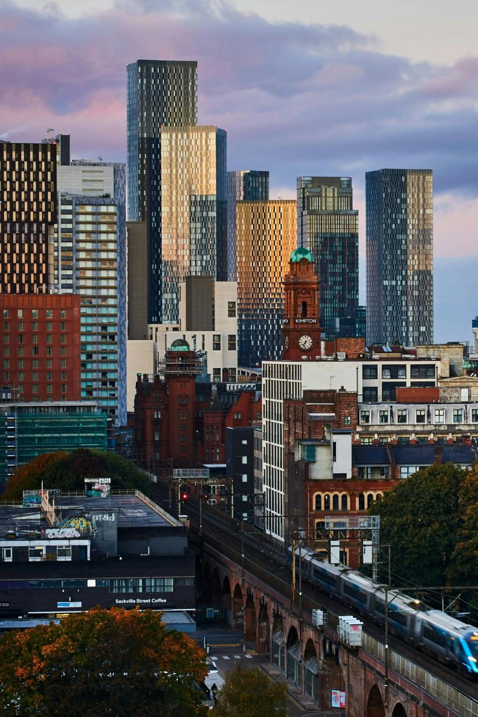 View (from property/room) in Manchester Marriott Hotel Piccadilly