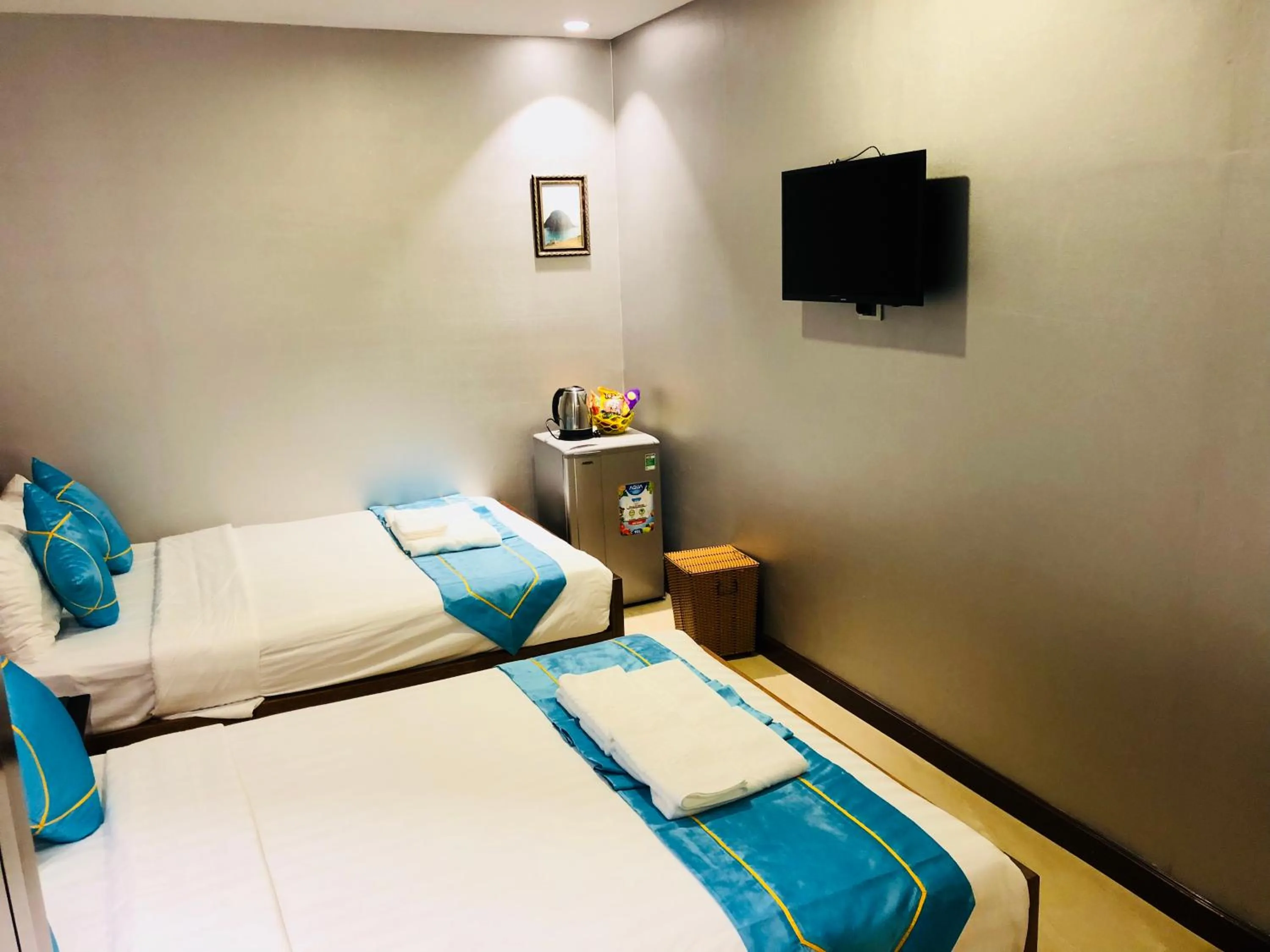 Bed in Hồng Hạc Hotel