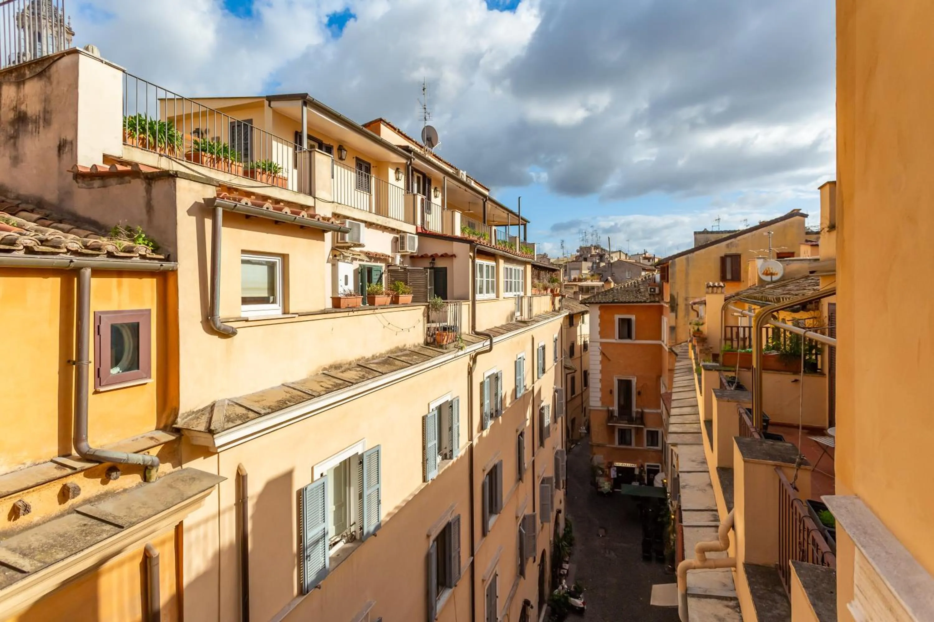 View (from property/room) in Daplace - La Mongolfiera Rooms in Navona