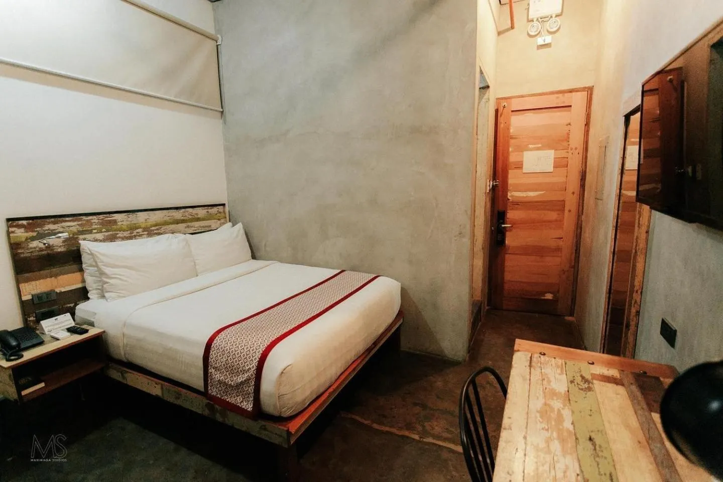 Bed in The Bricks Hotel