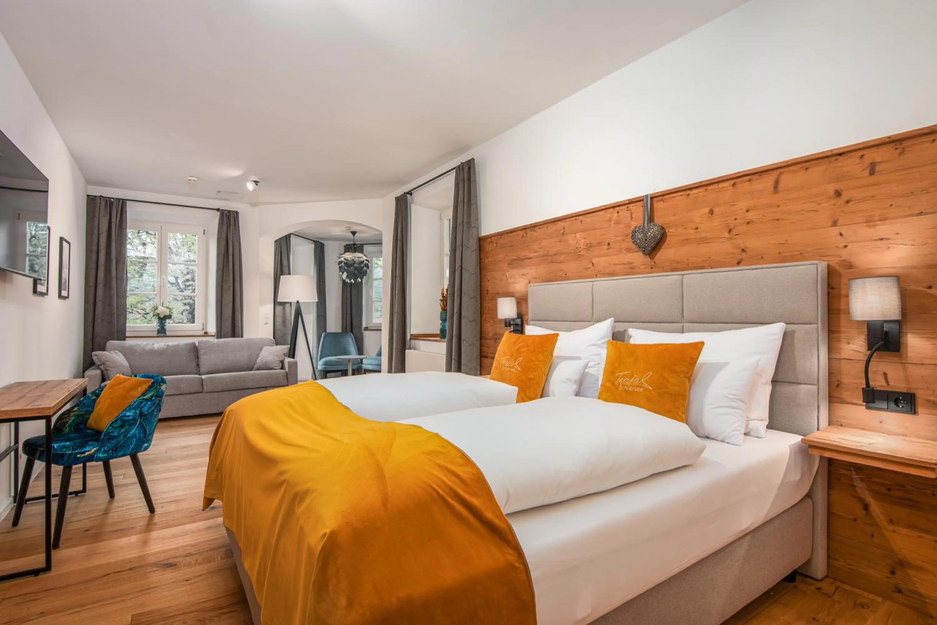Bed in Terofal Hotel Schliersee - Komplett neu renoviert
