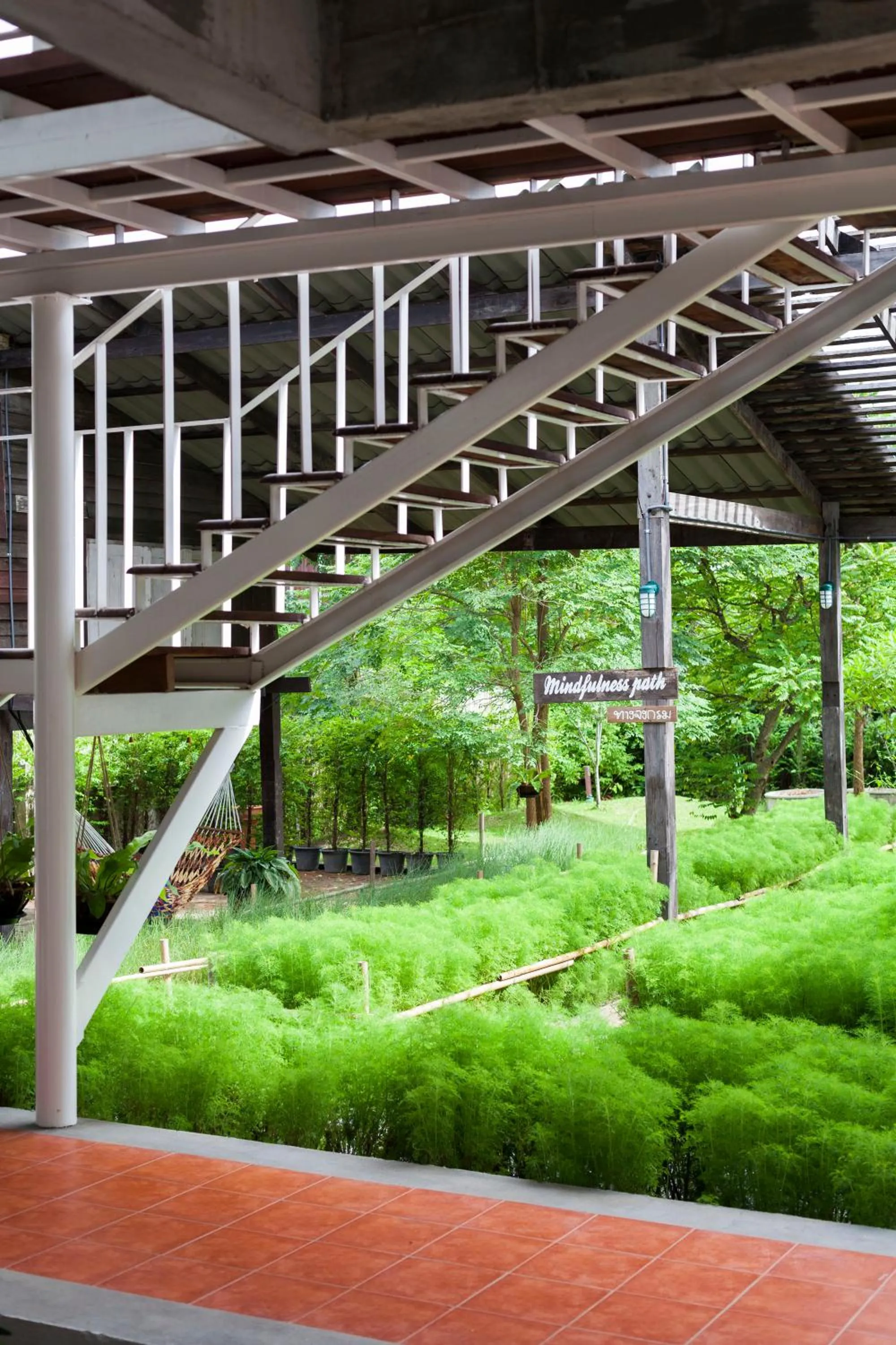 Garden in Krodyle Mindfulness House