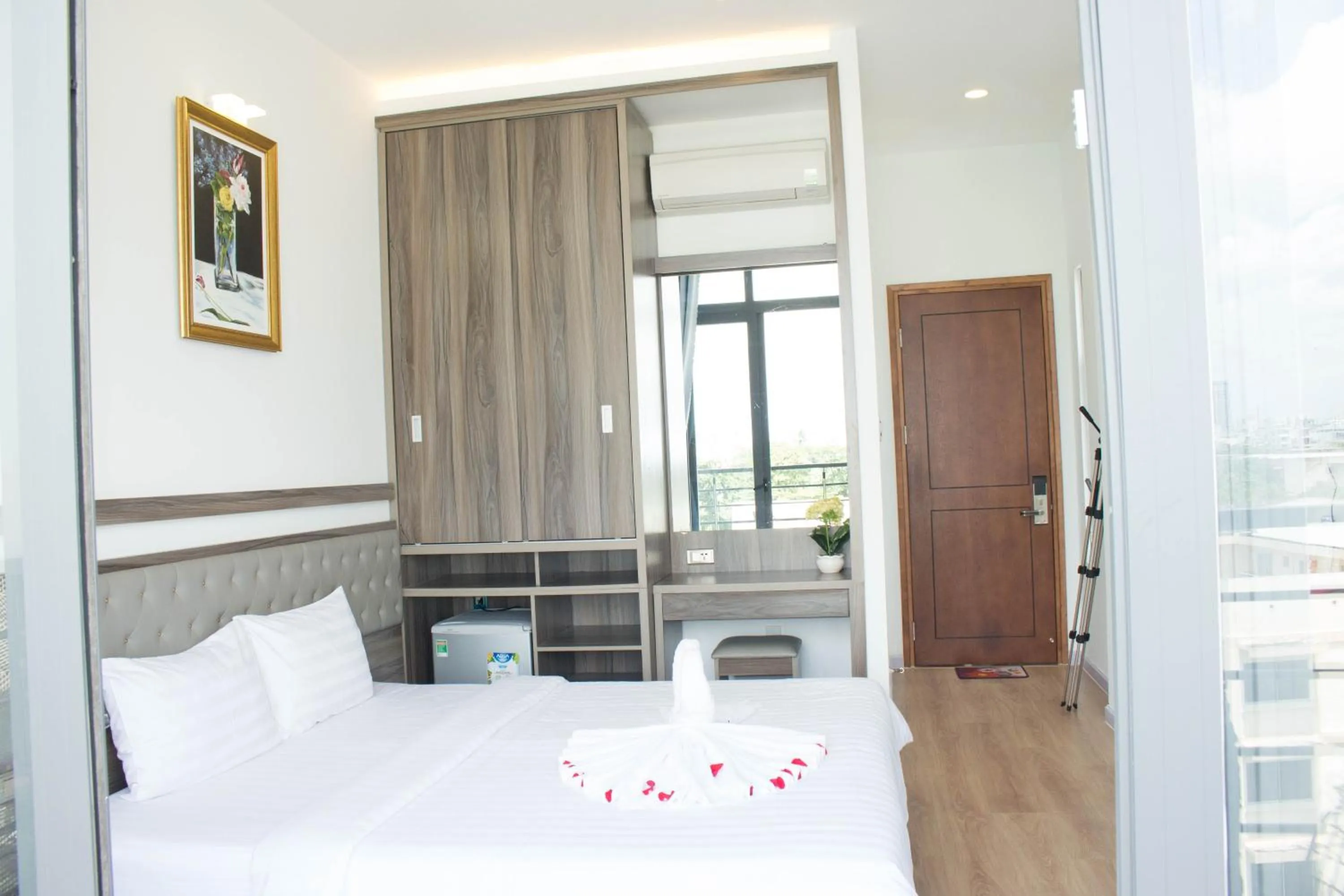 Bed in Winston Hotel