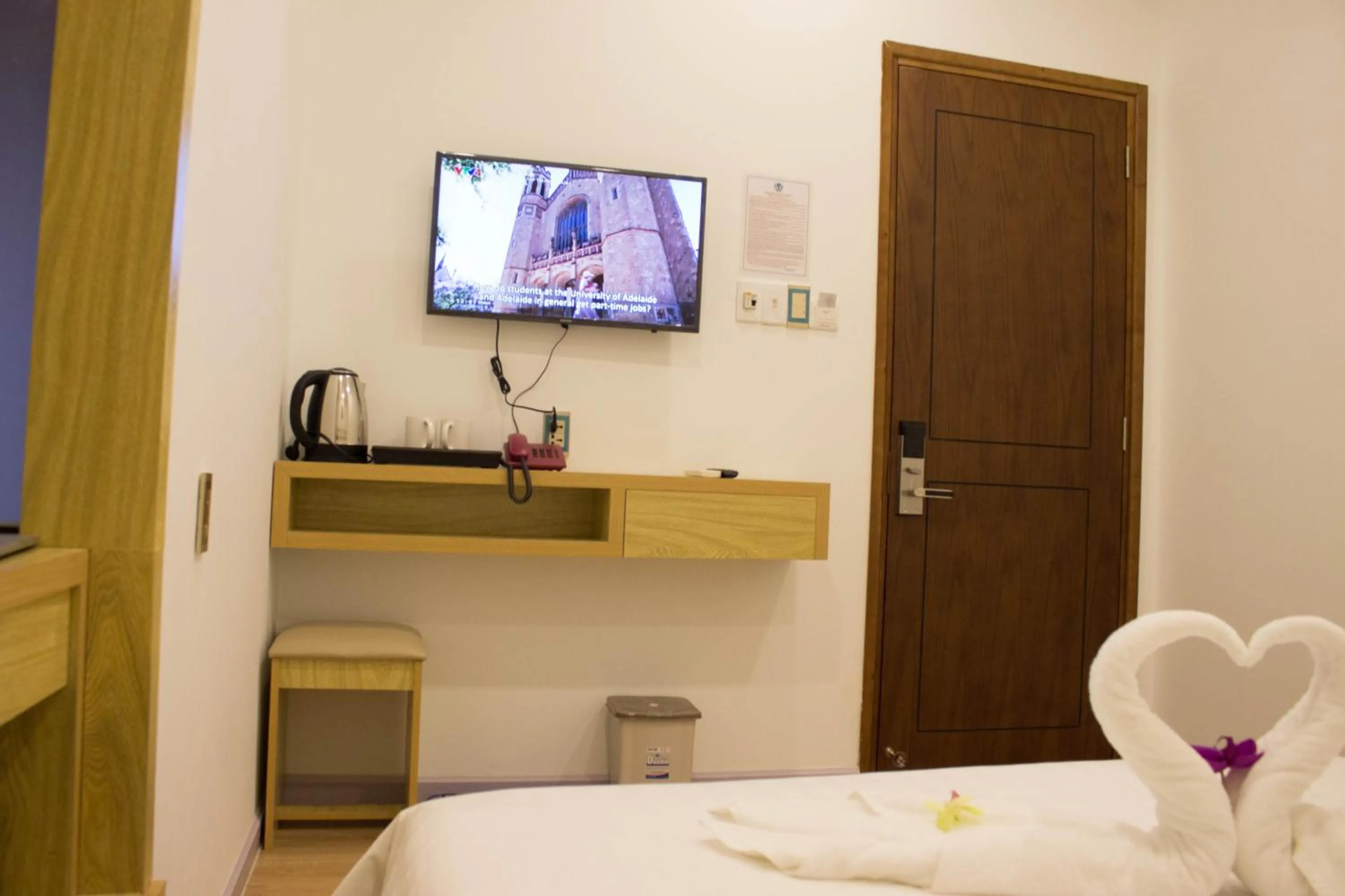 Bed in Winston Hotel