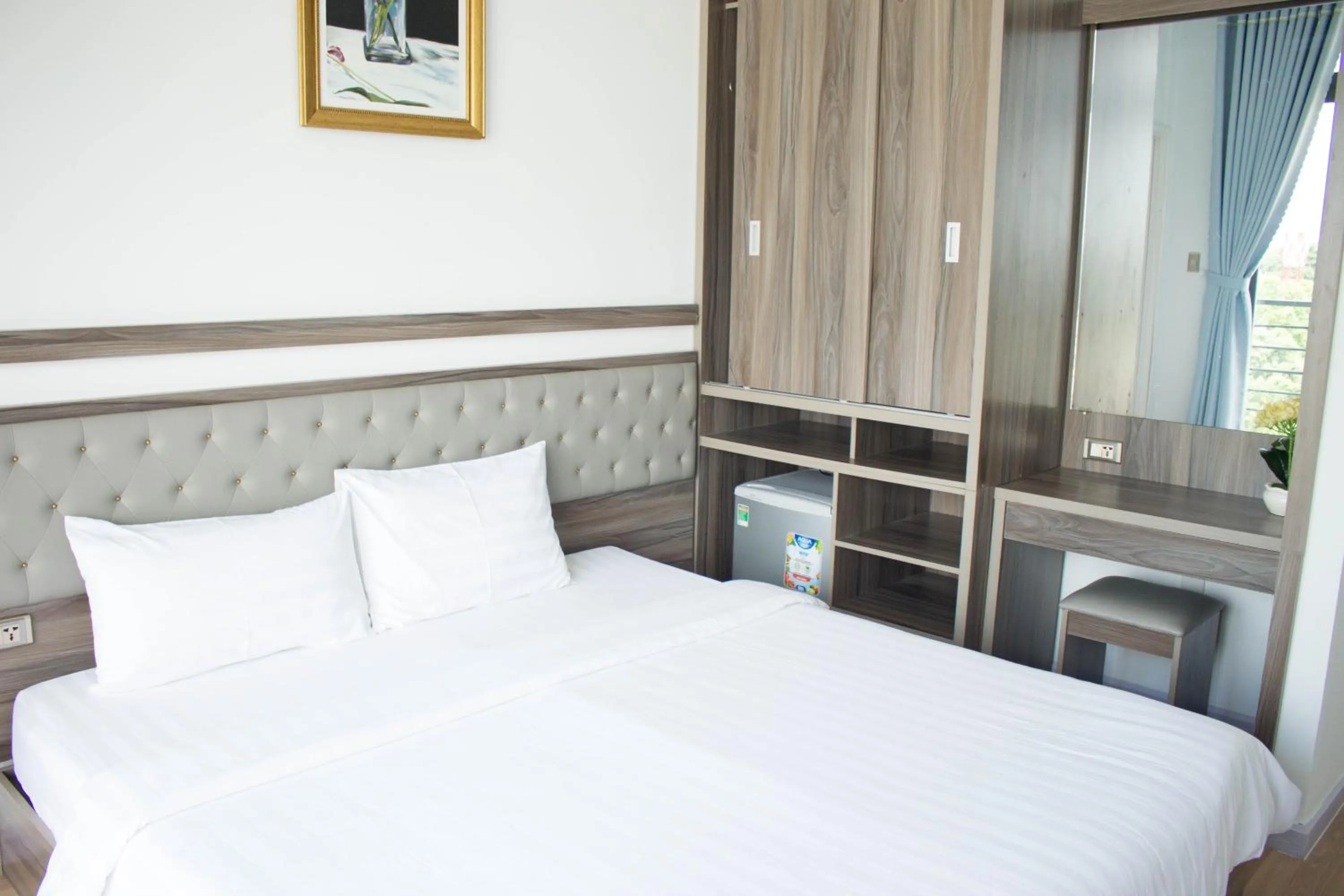 Bed in Winston Hotel