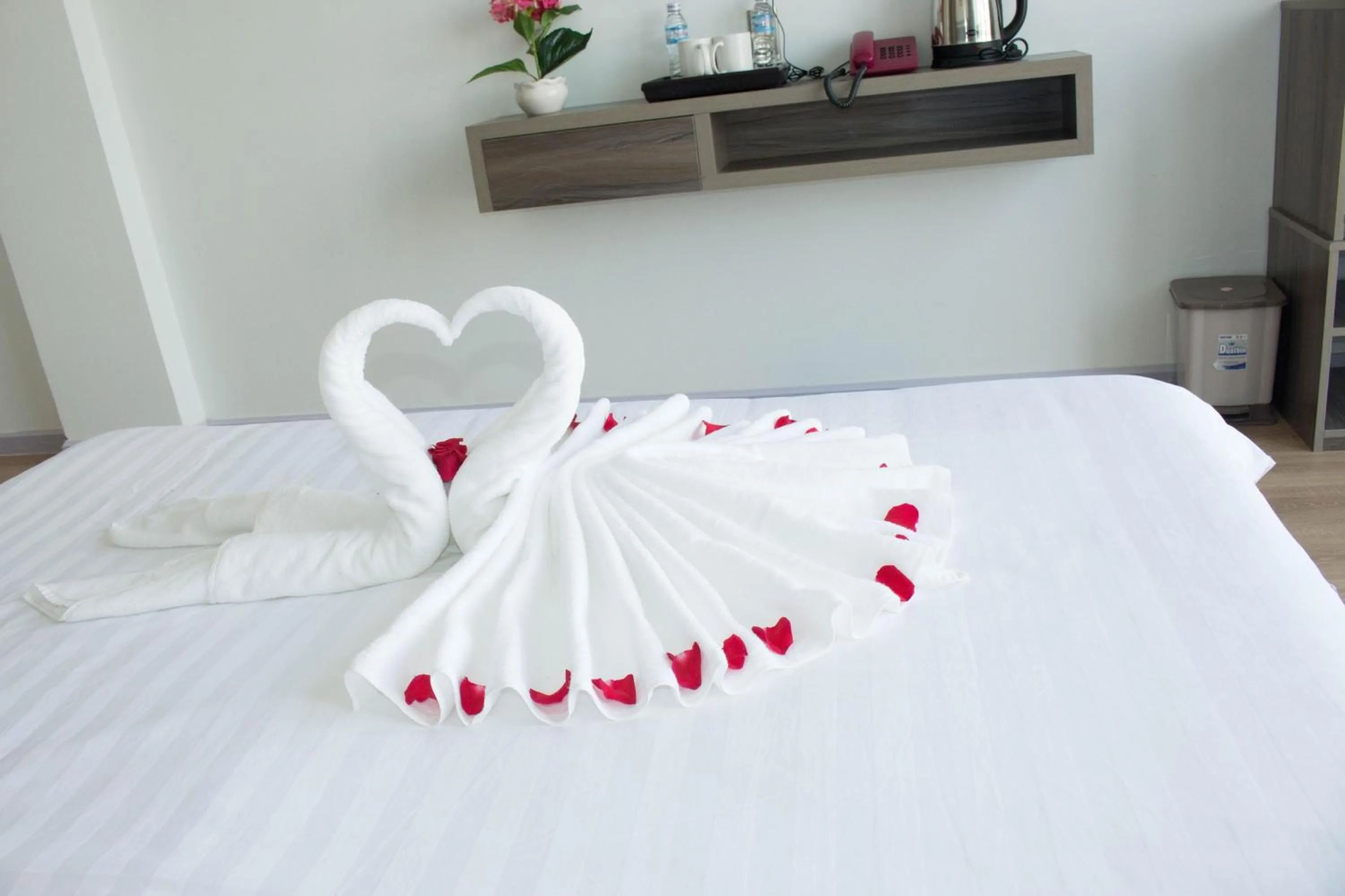 Bed in Winston Hotel