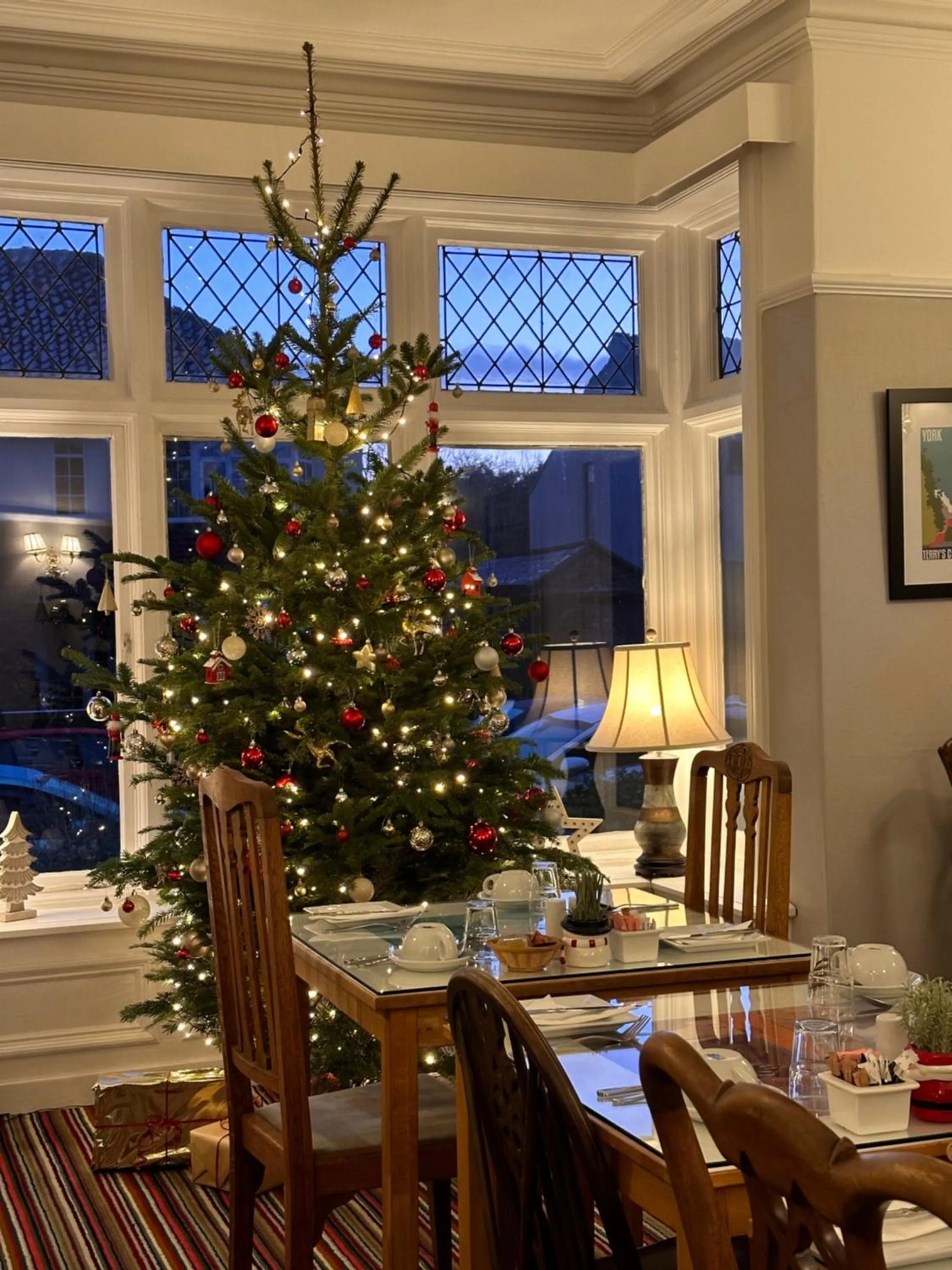 Seating area in St George's Guest House