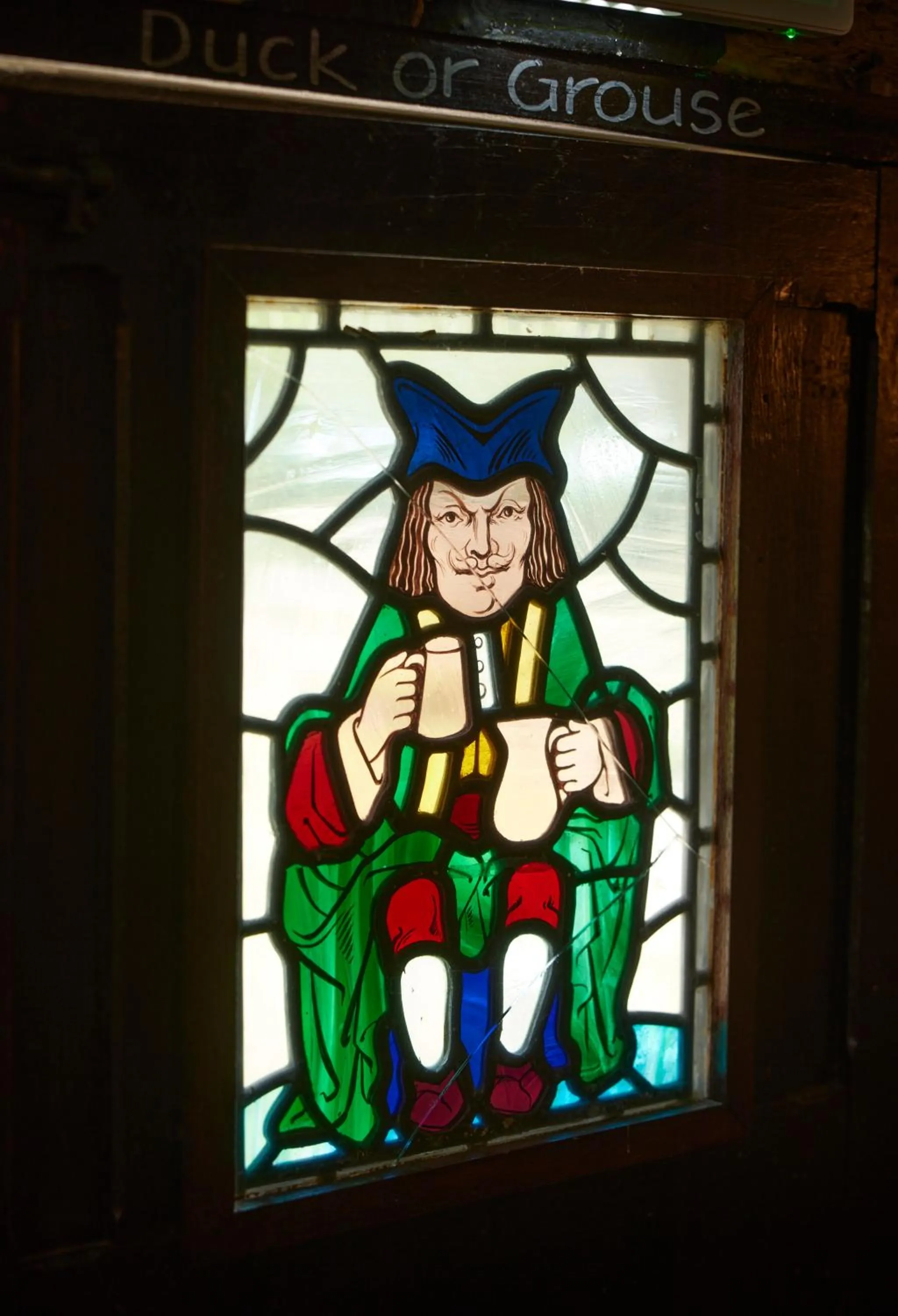 Decorative detail in Old Ferry Boat by Greene King Inns