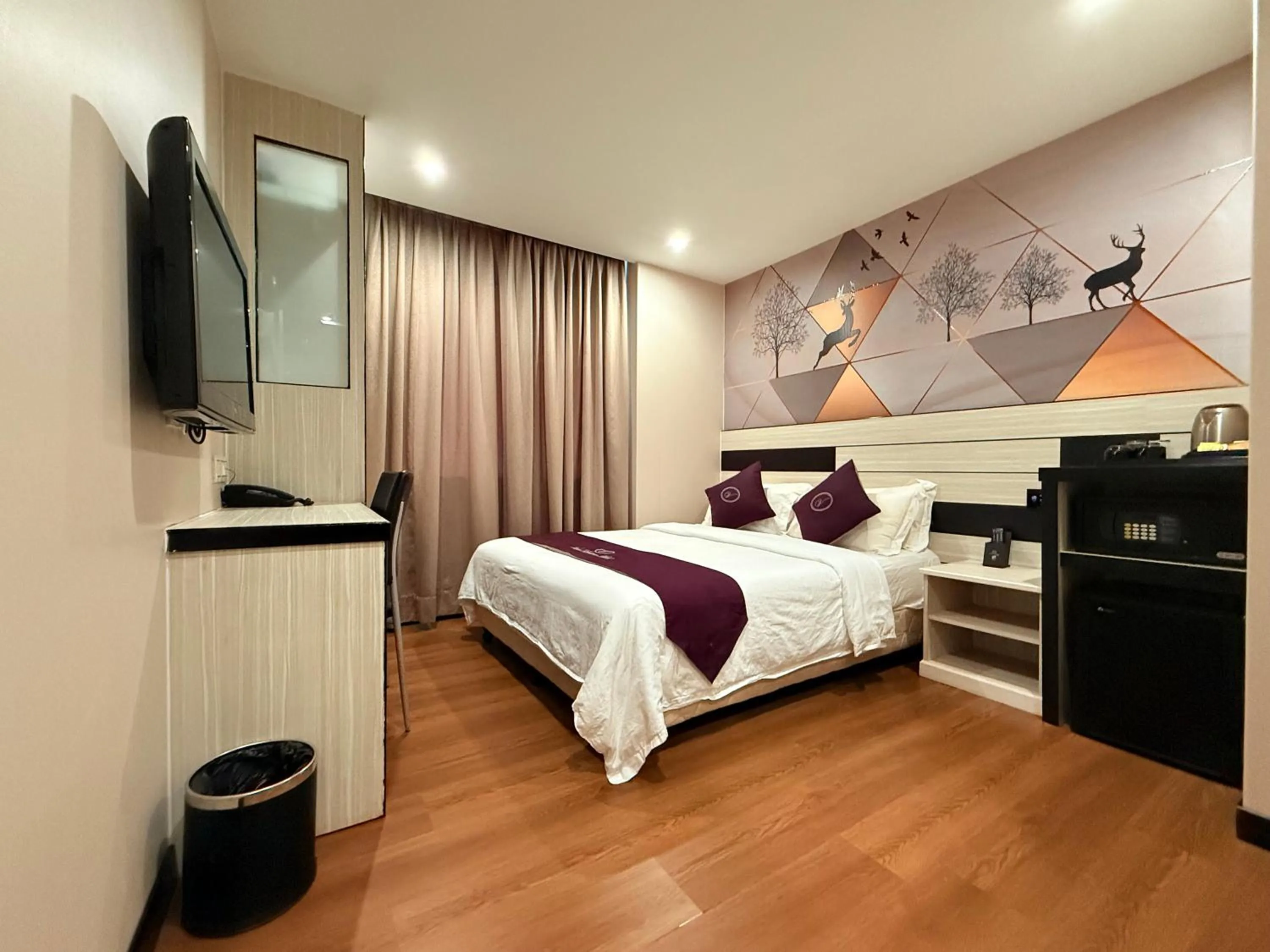 Bed in Venus Boutique Hotel