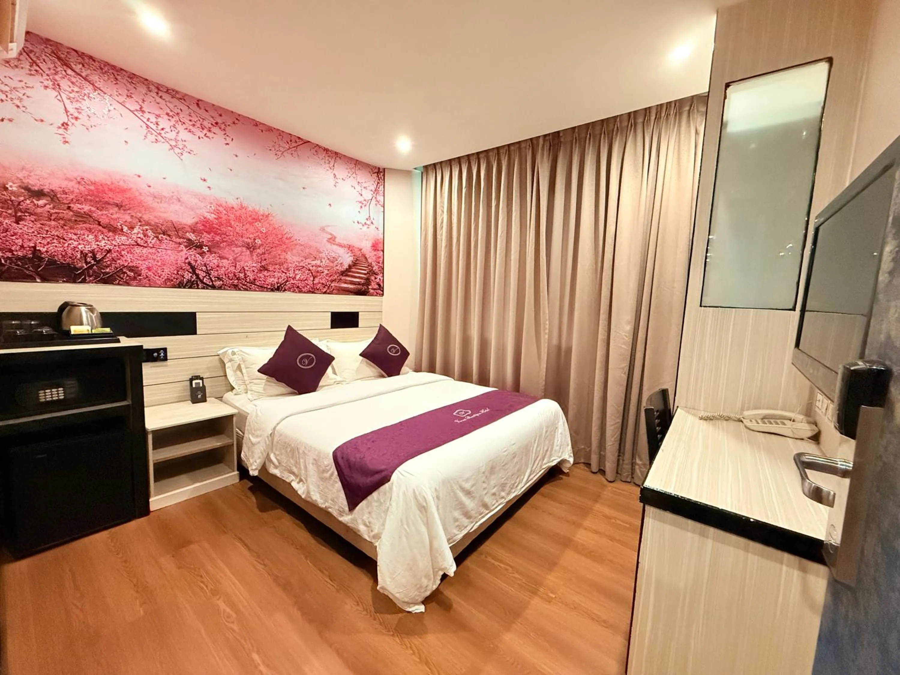 Bed in Venus Boutique Hotel