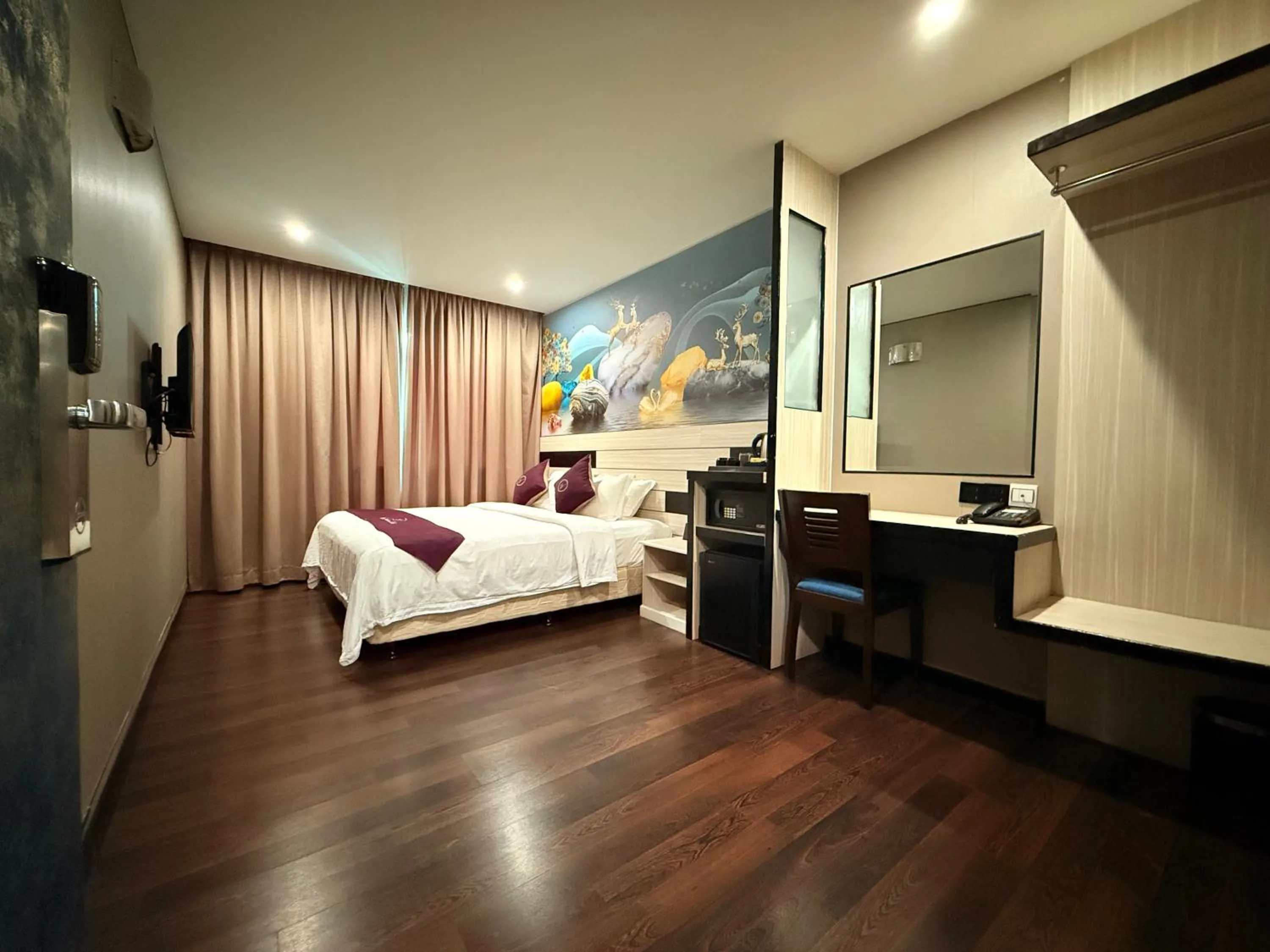 Bed in Venus Boutique Hotel