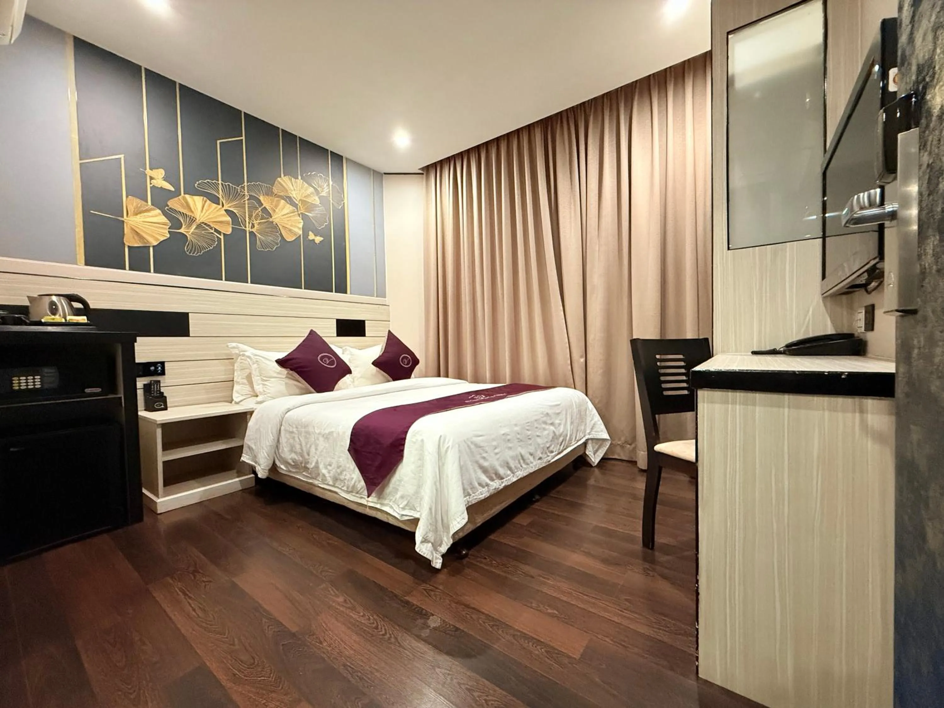 Bed in Venus Boutique Hotel