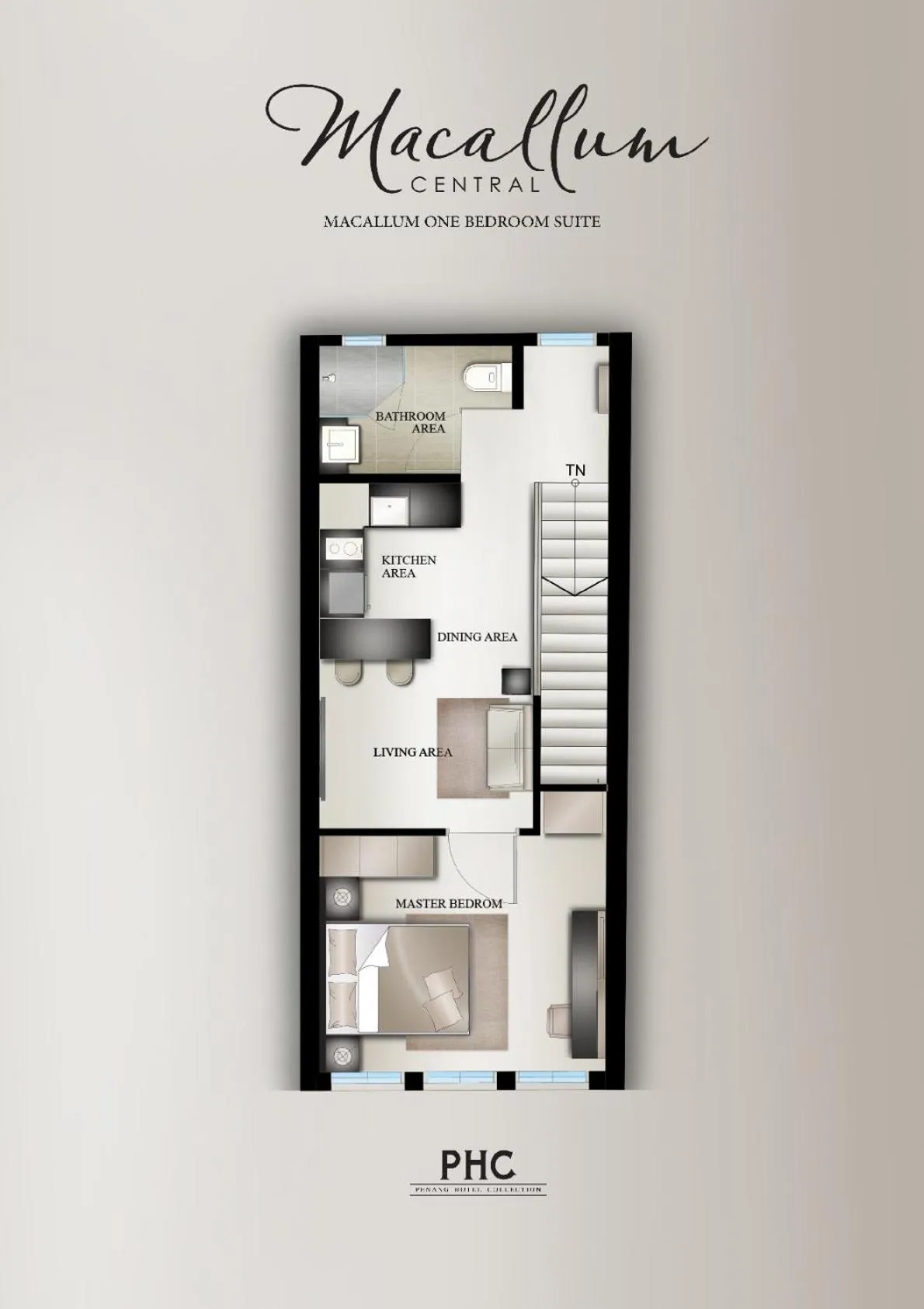 Floor plan in Macallum Central Hotel Managed by The Ascott Limited