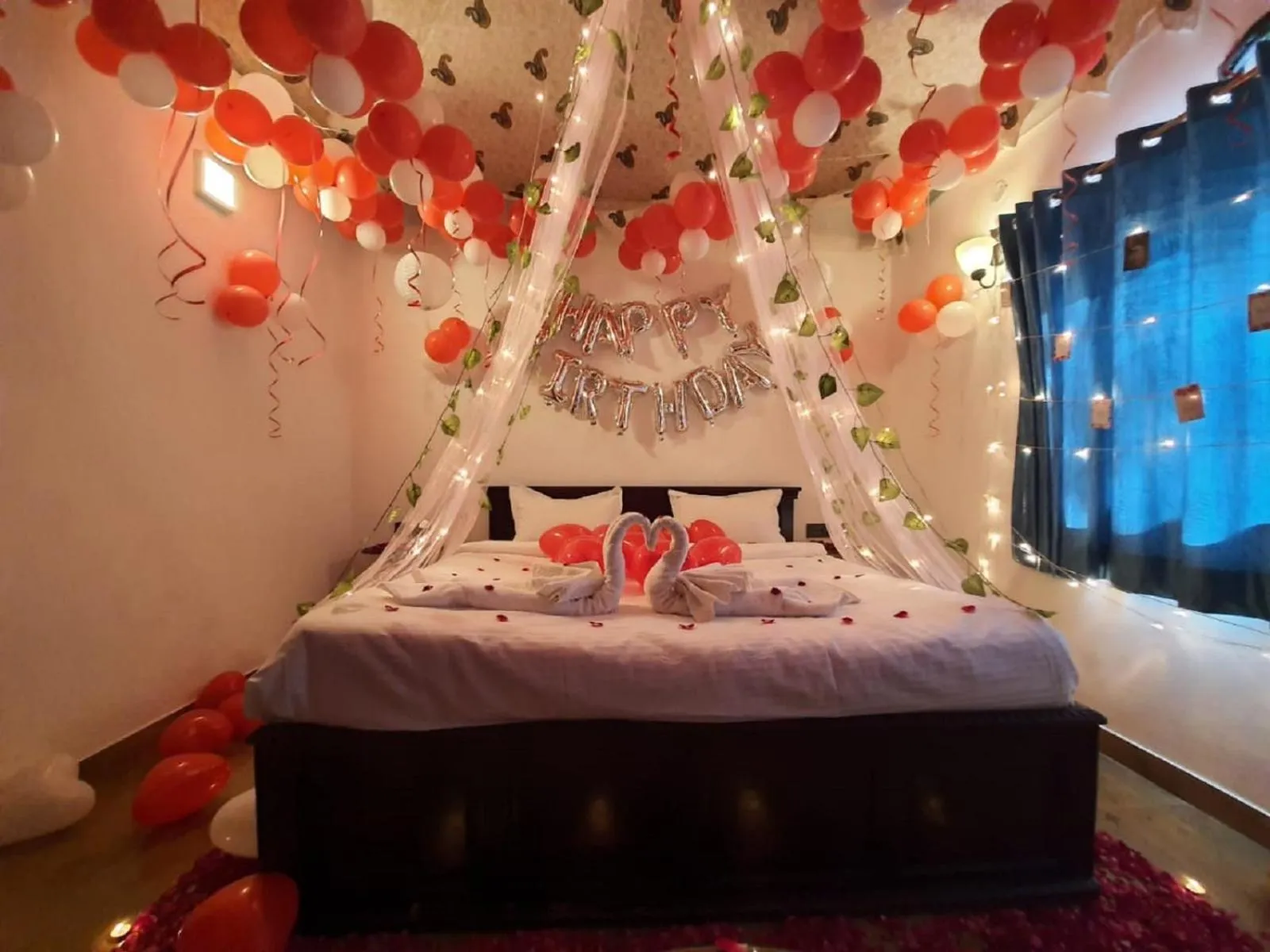 Banquet/Function facilities, Bed in The timber garden adventure club