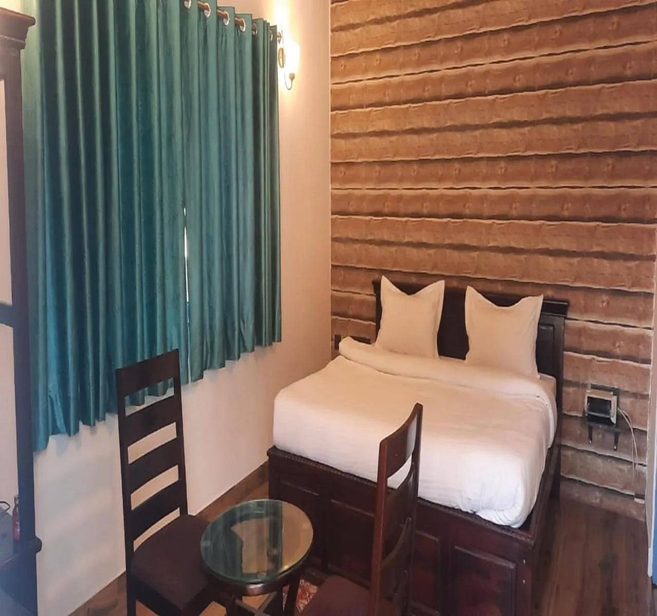 Photo of the whole room, Bed in The timber garden adventure club