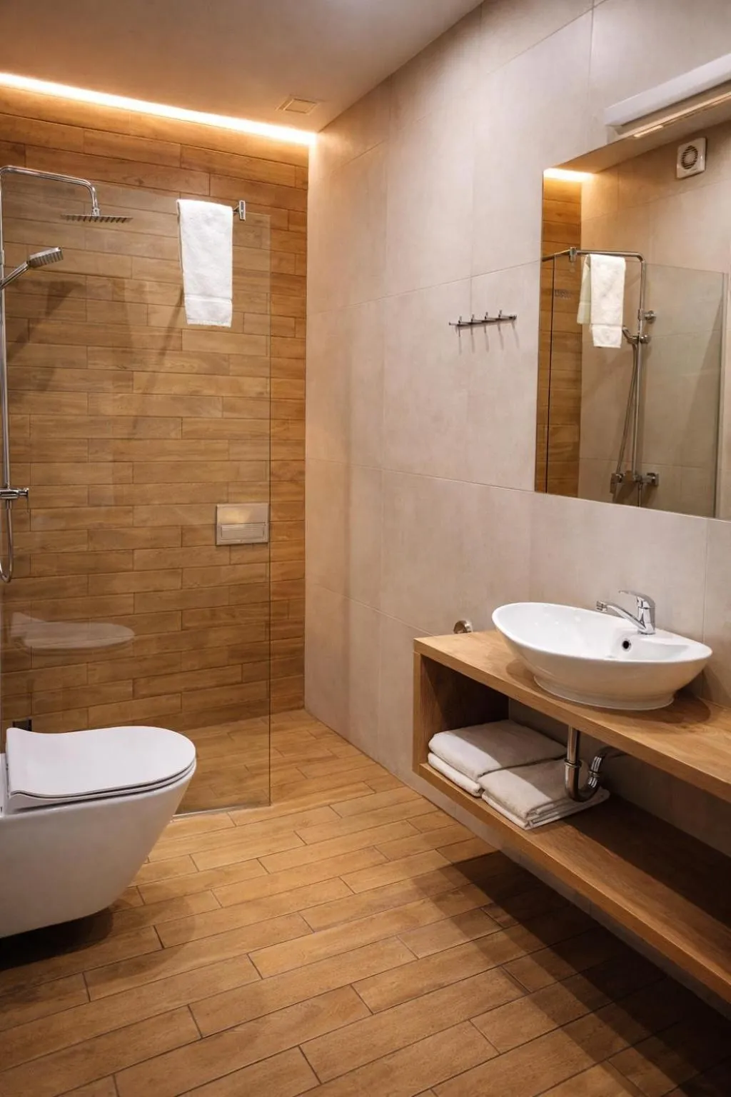 Bathroom in Hotel Kantoria