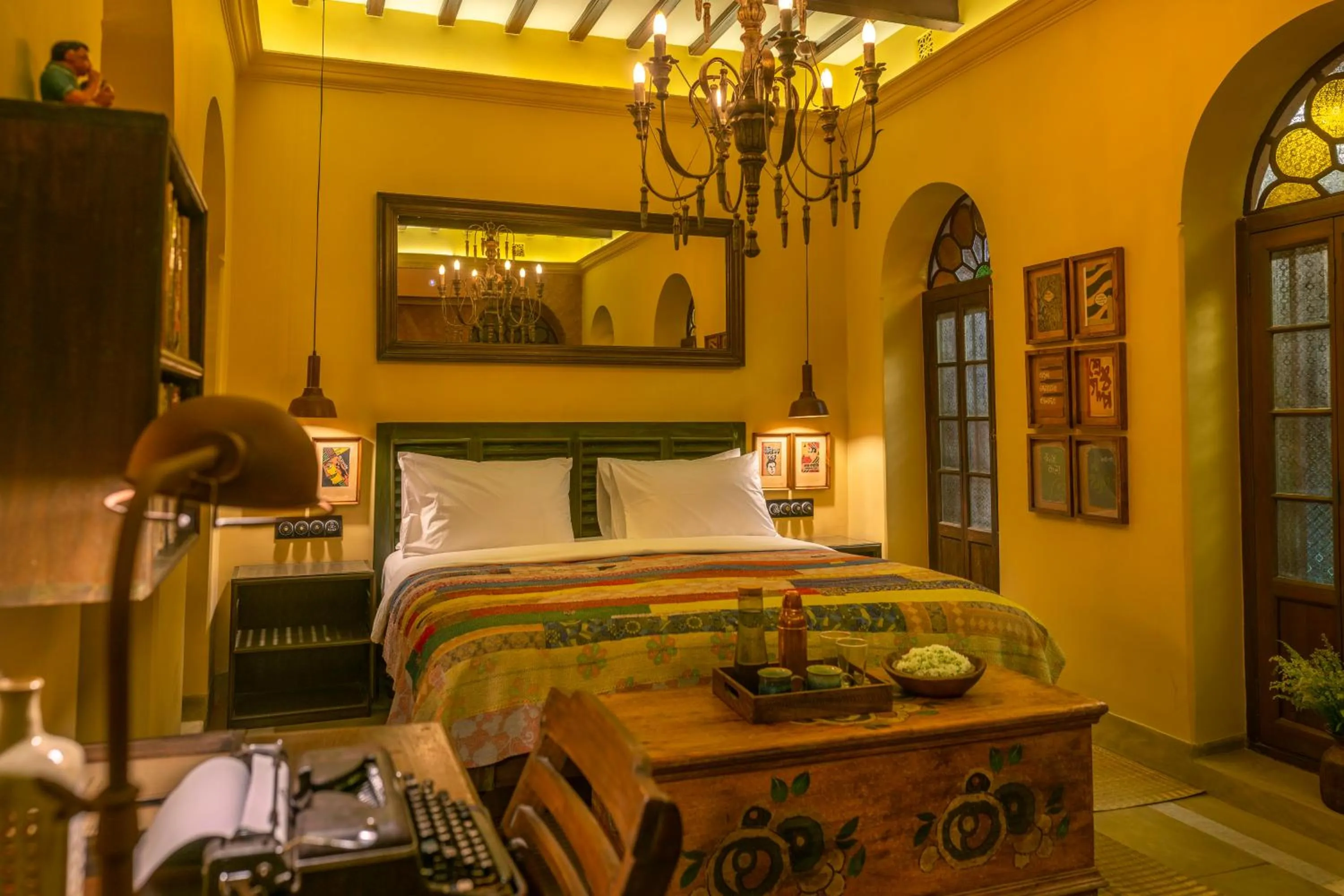 Bed in Calcutta Bungalow