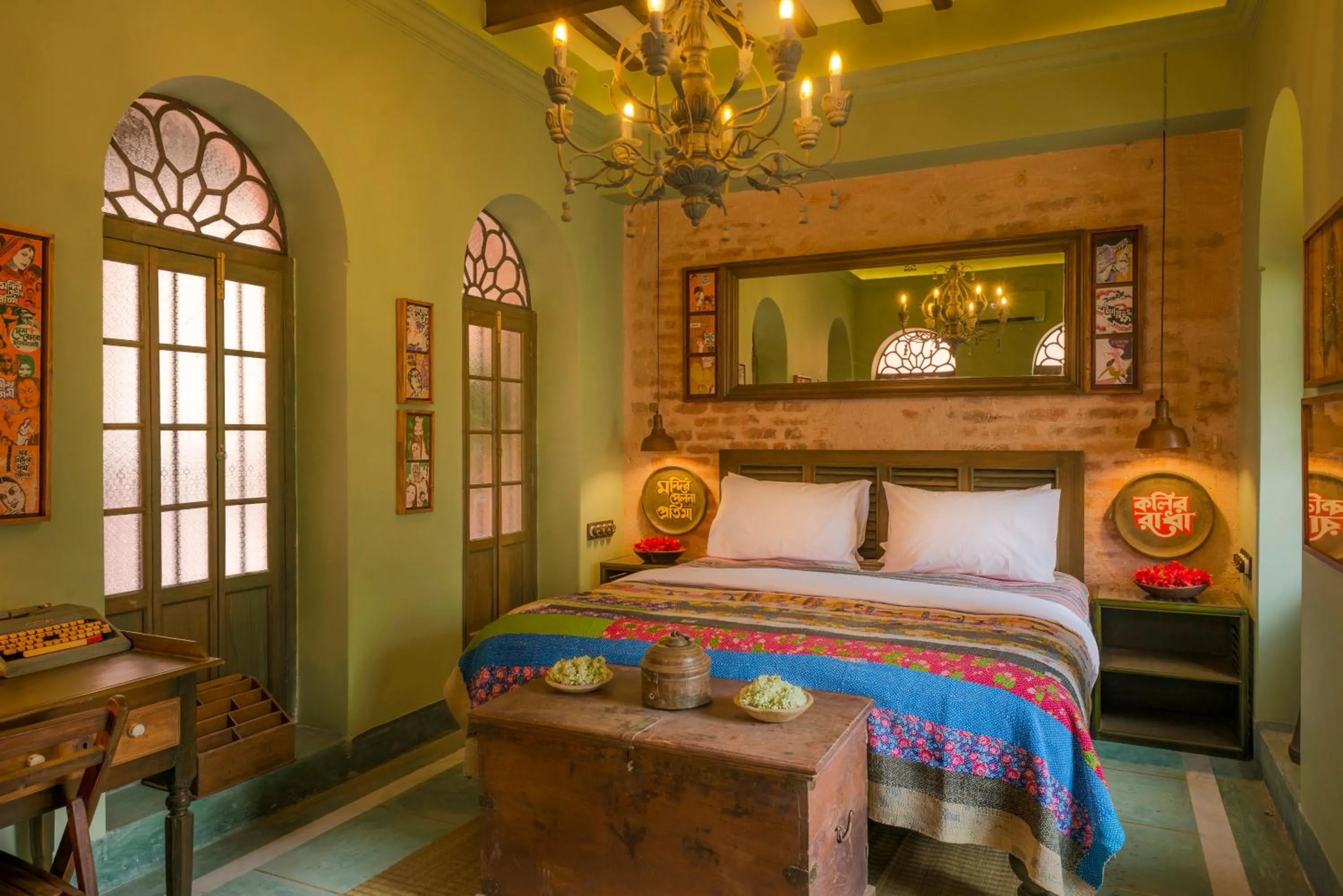 Bed in Calcutta Bungalow