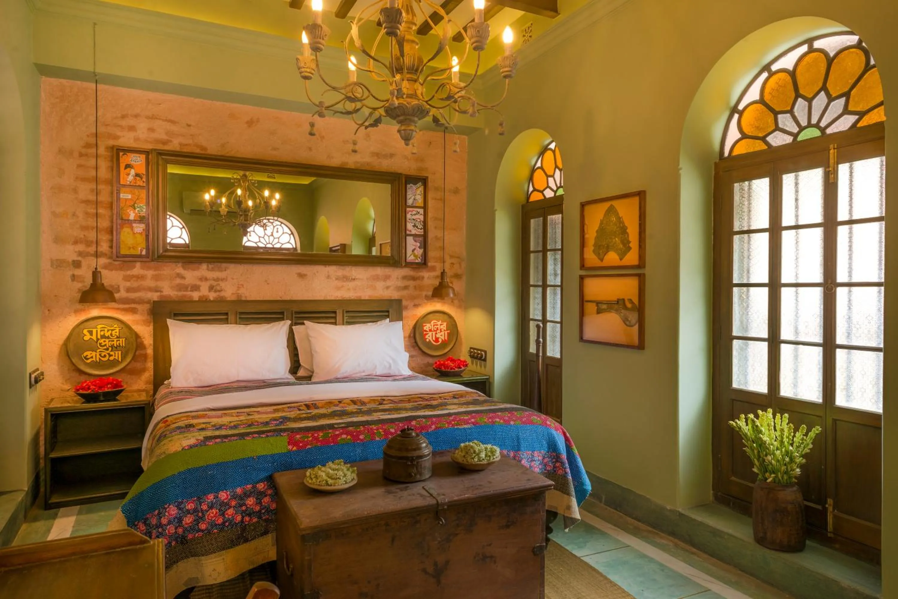 Bed in Calcutta Bungalow