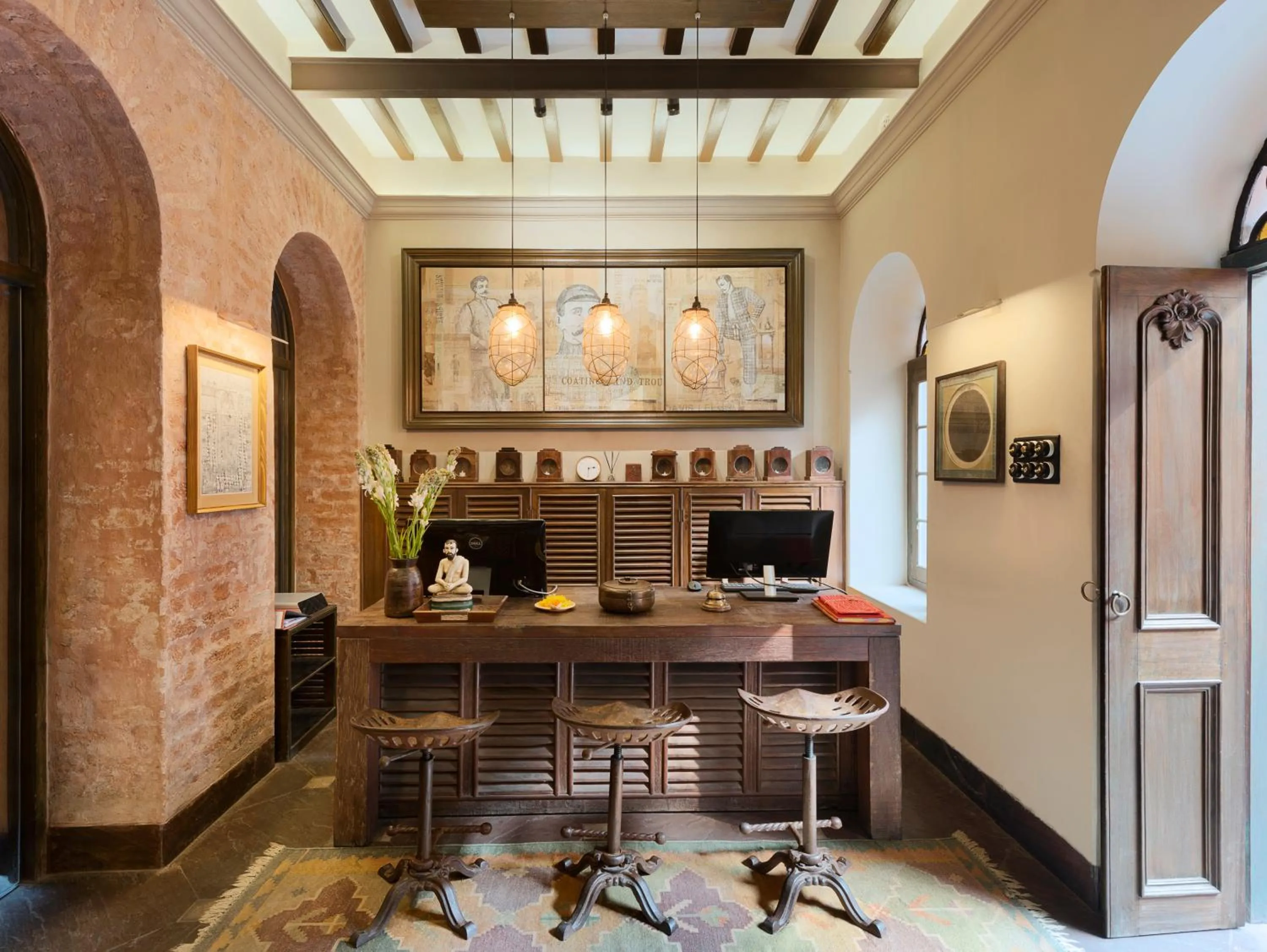 Lobby or reception in Calcutta Bungalow