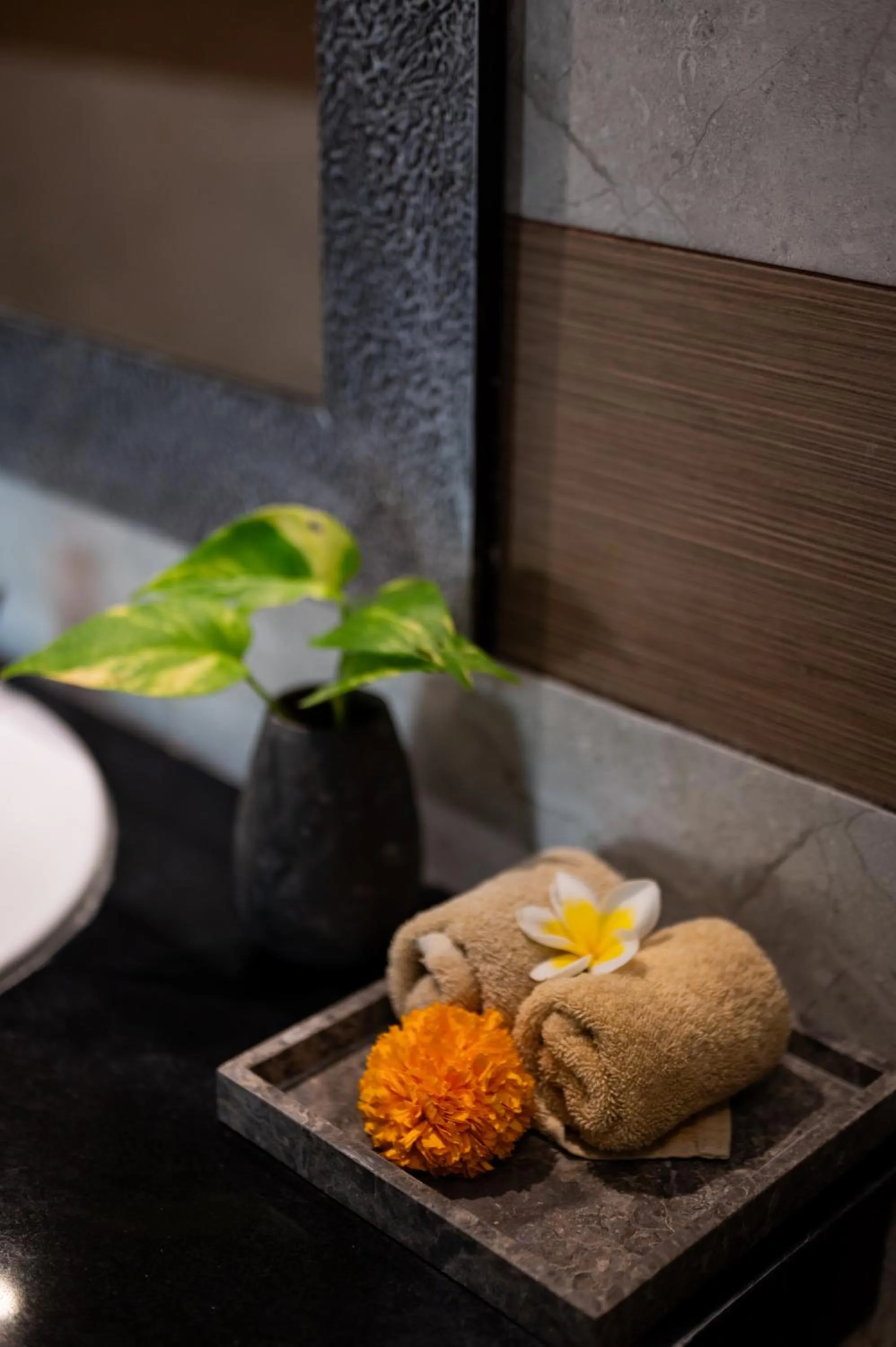 Bathroom in D'Puncak Villas Lembongan