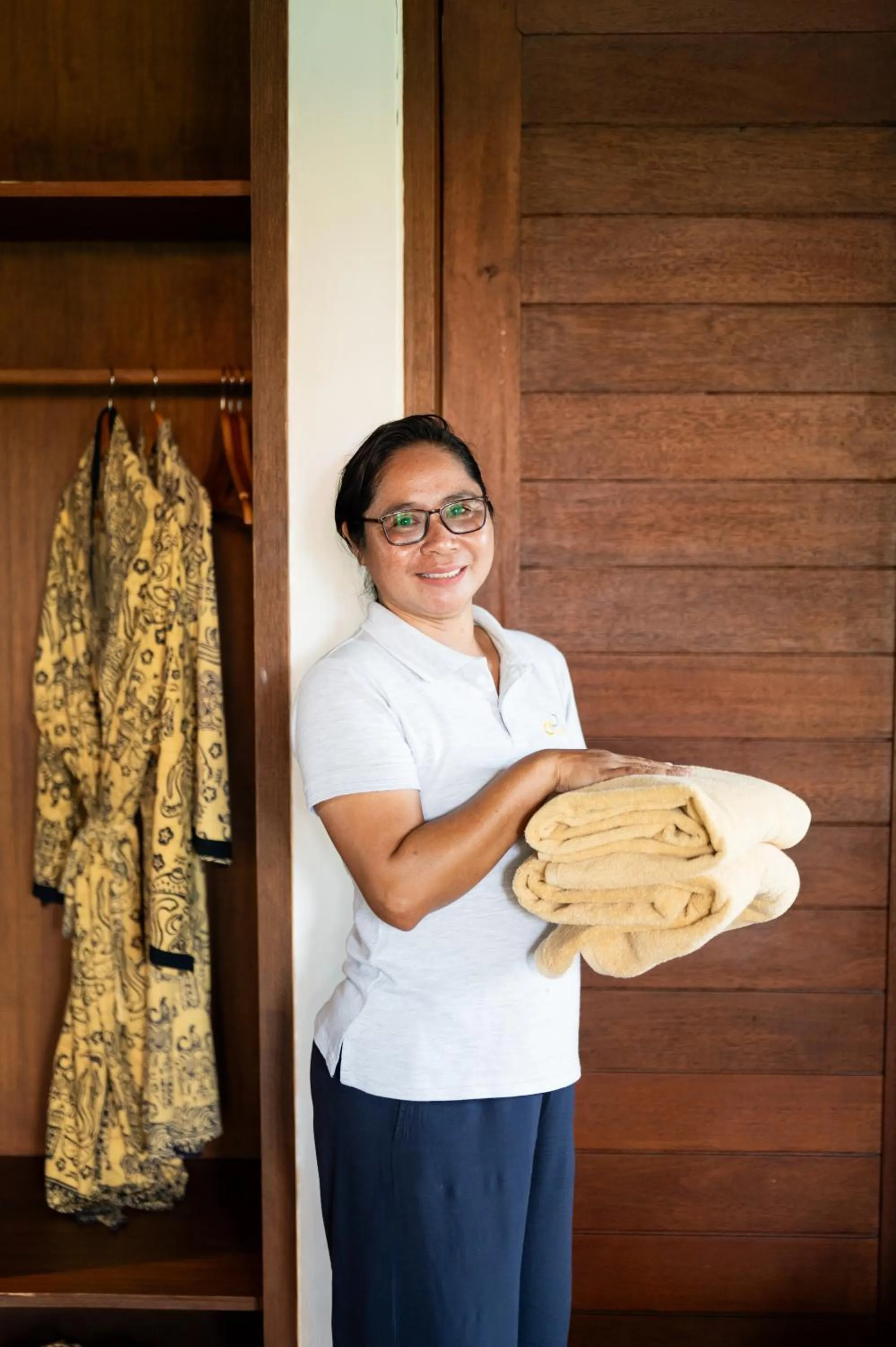 Staff in D'Puncak Villas Lembongan