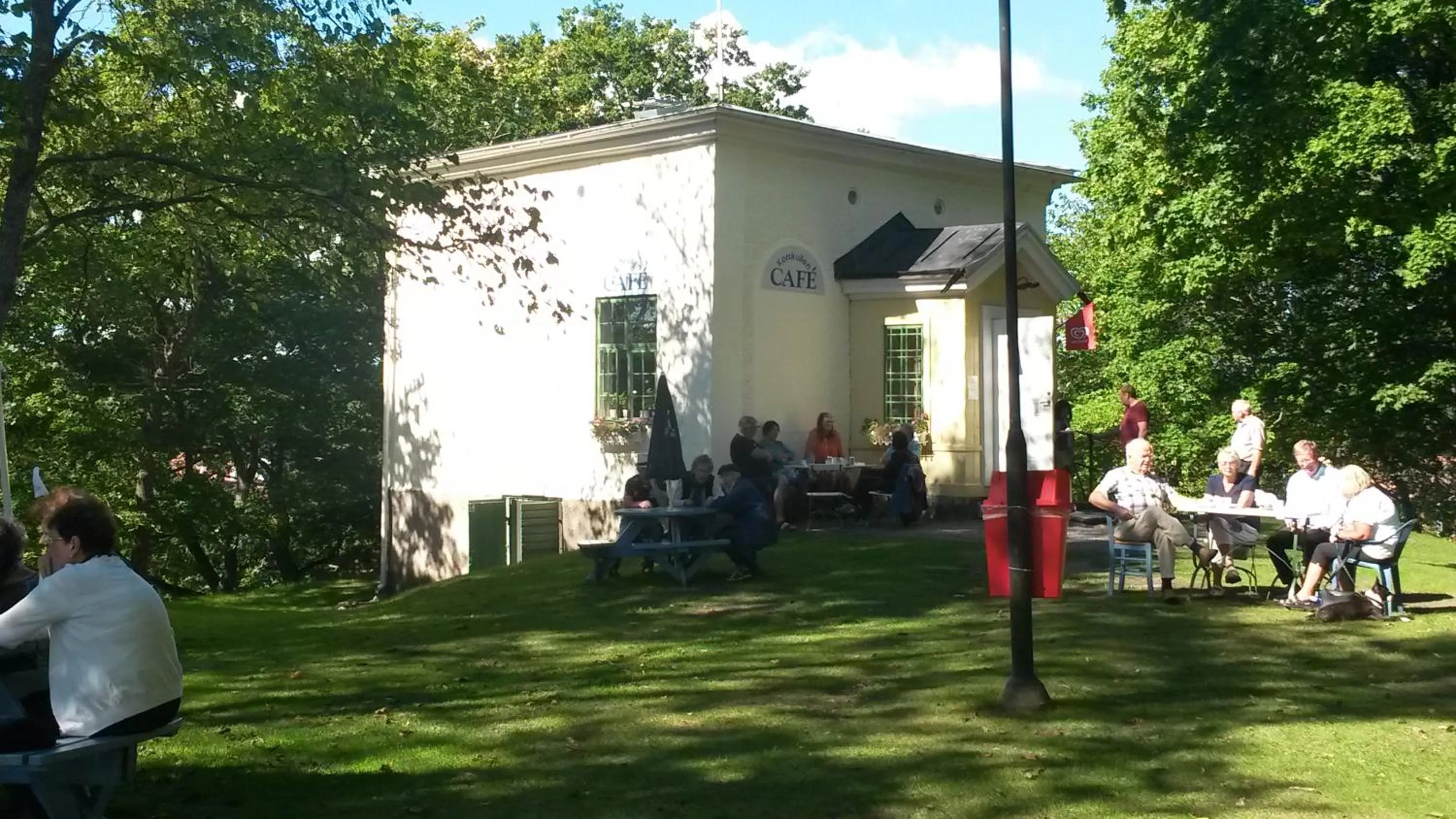 Restaurant/places to eat in Korskullens Stugor