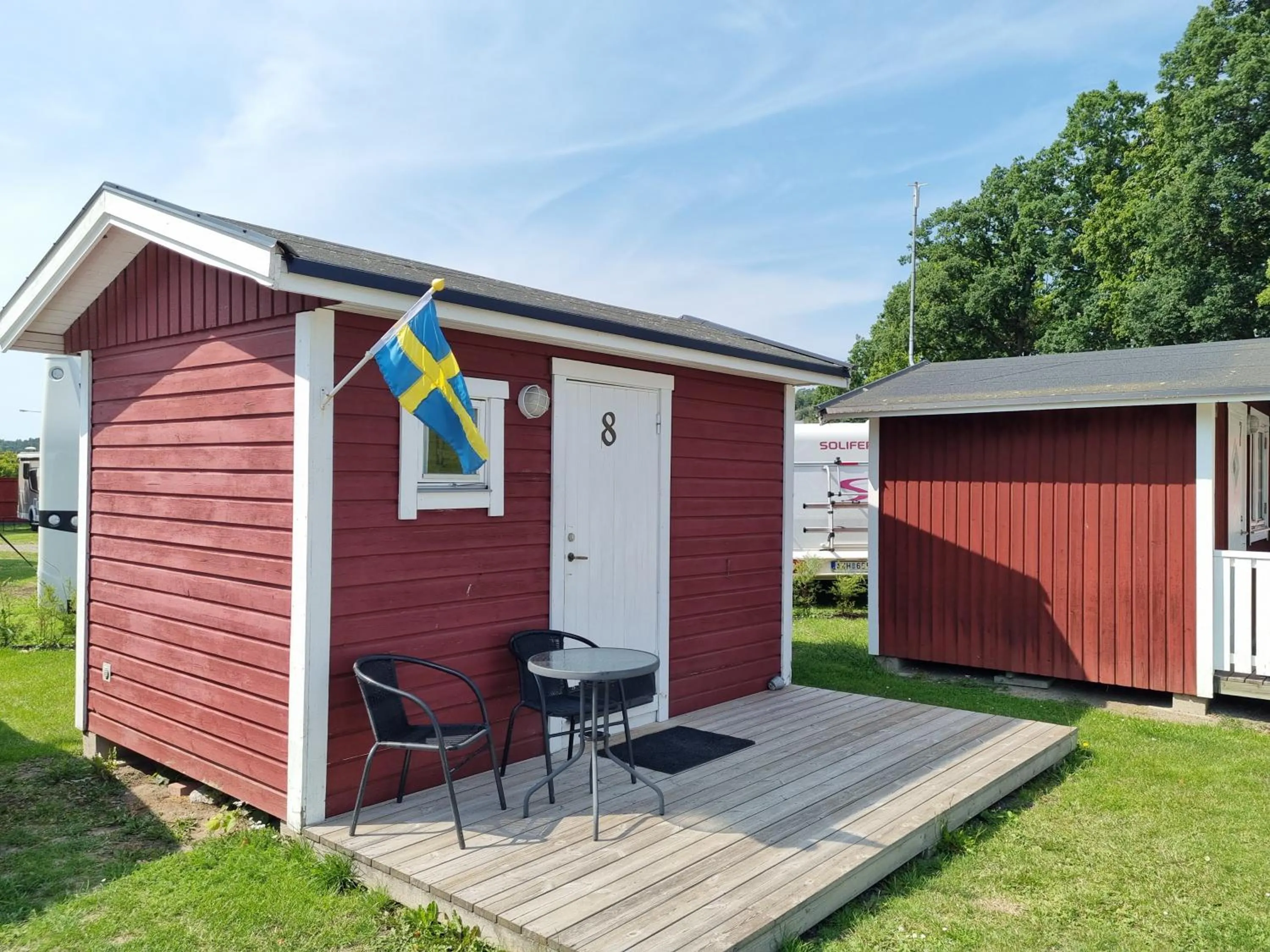 Patio in Korskullens Stugor