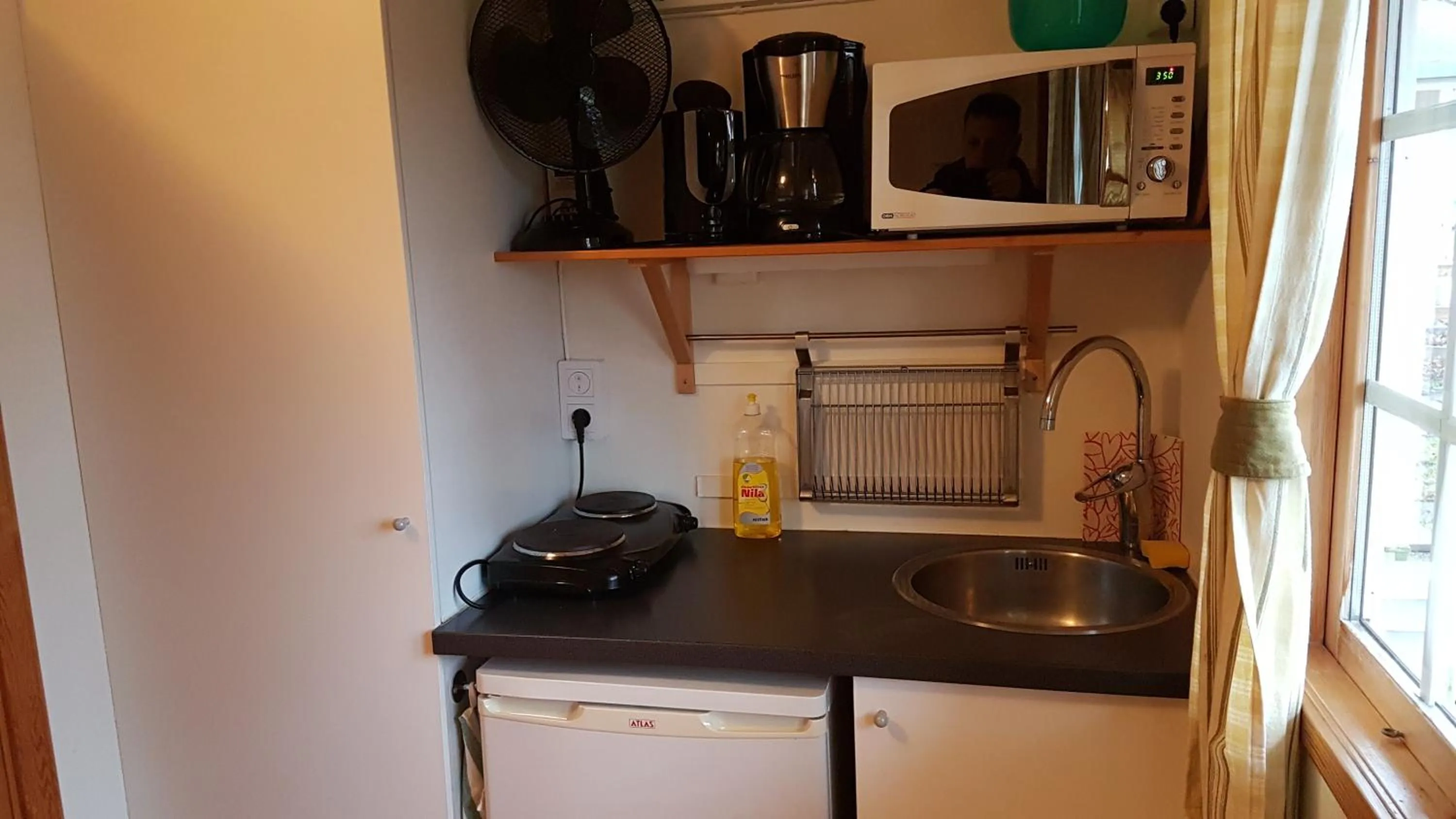 Kitchen or kitchenette in Korskullens Stugor