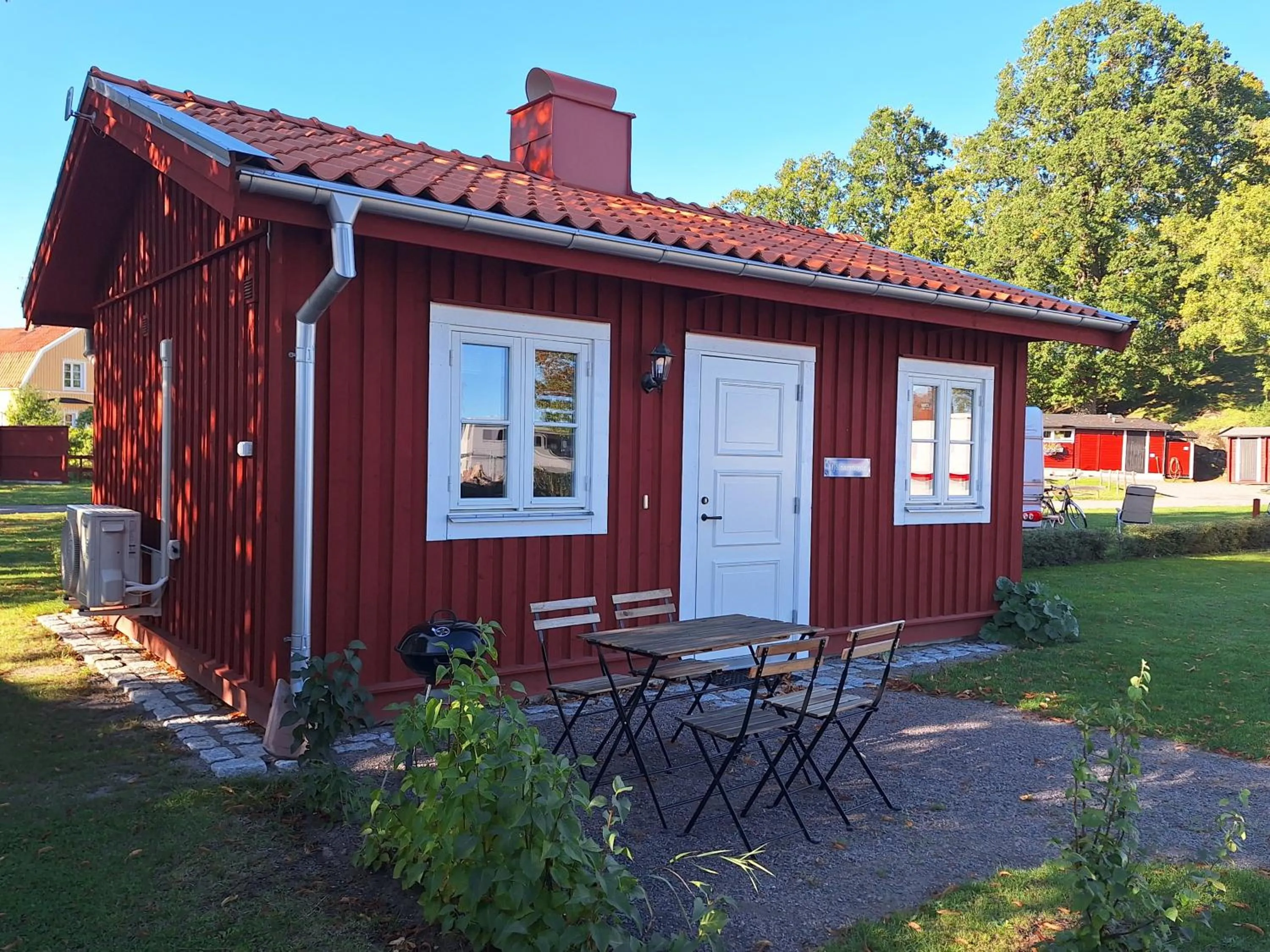 Patio in Korskullens Stugor