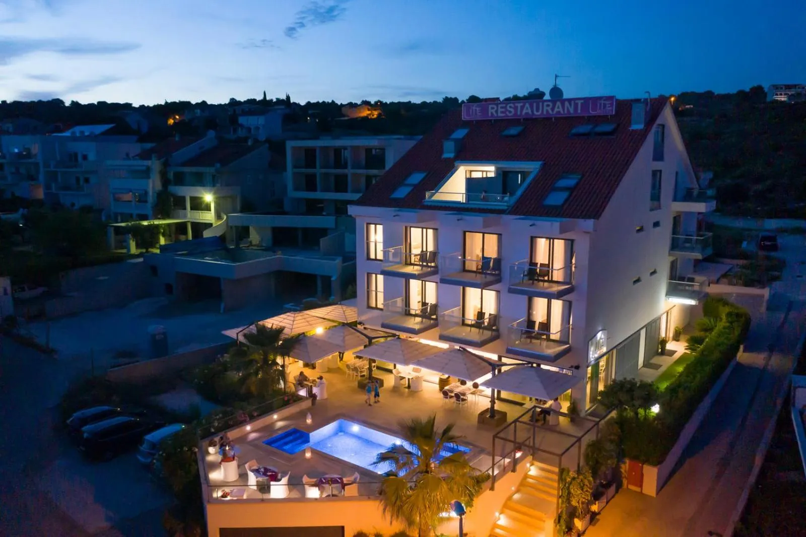 Property building in Boutique Hotel Life