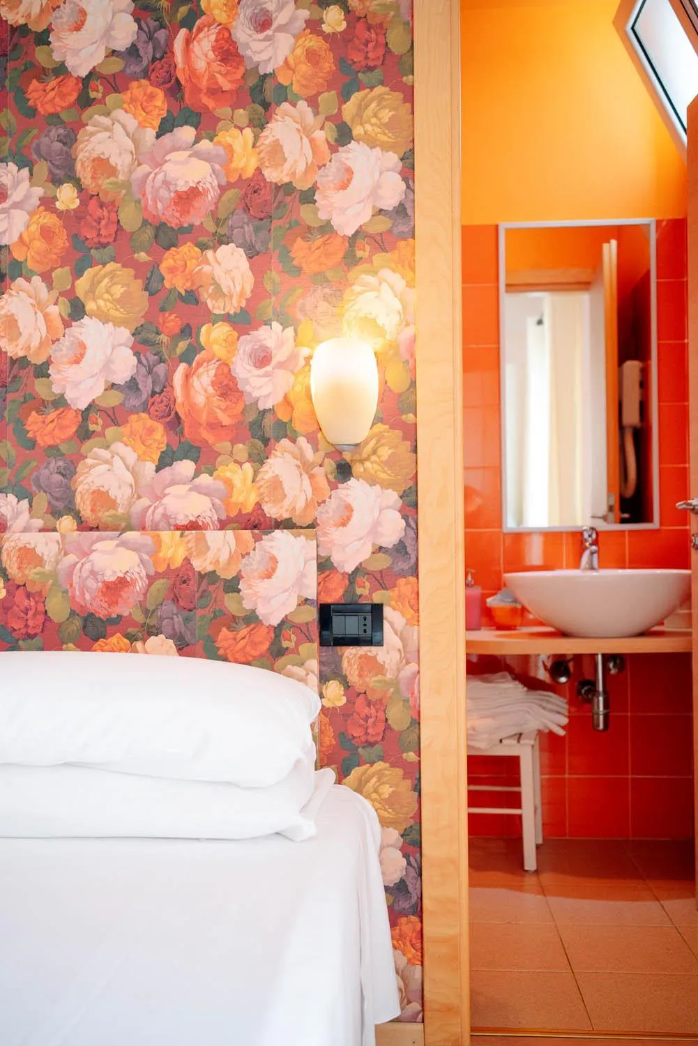 Bathroom, Bed in Hotel Villa Marina Wellness SPA