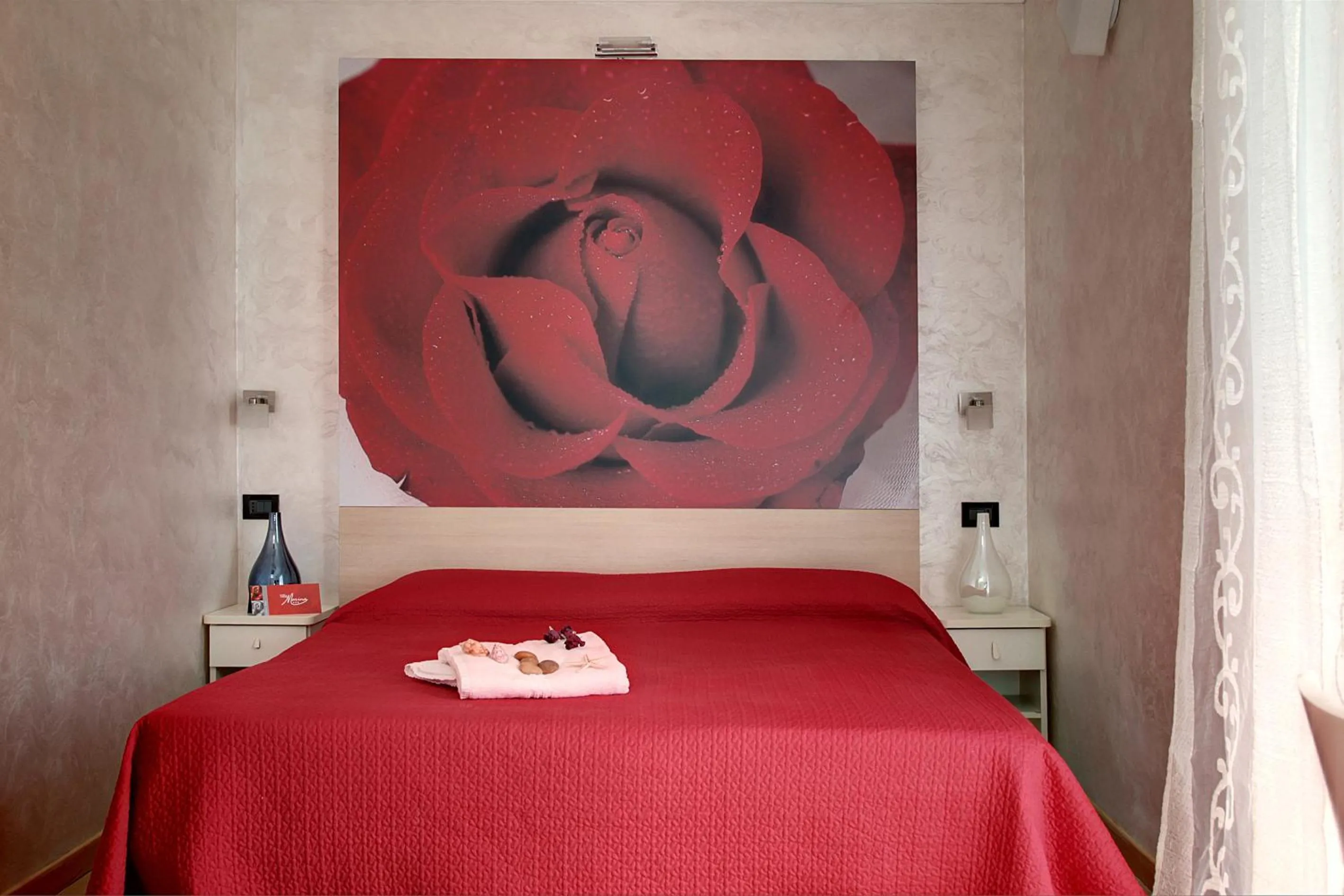 Bedroom, Bed in Hotel Villa Marina Wellness SPA