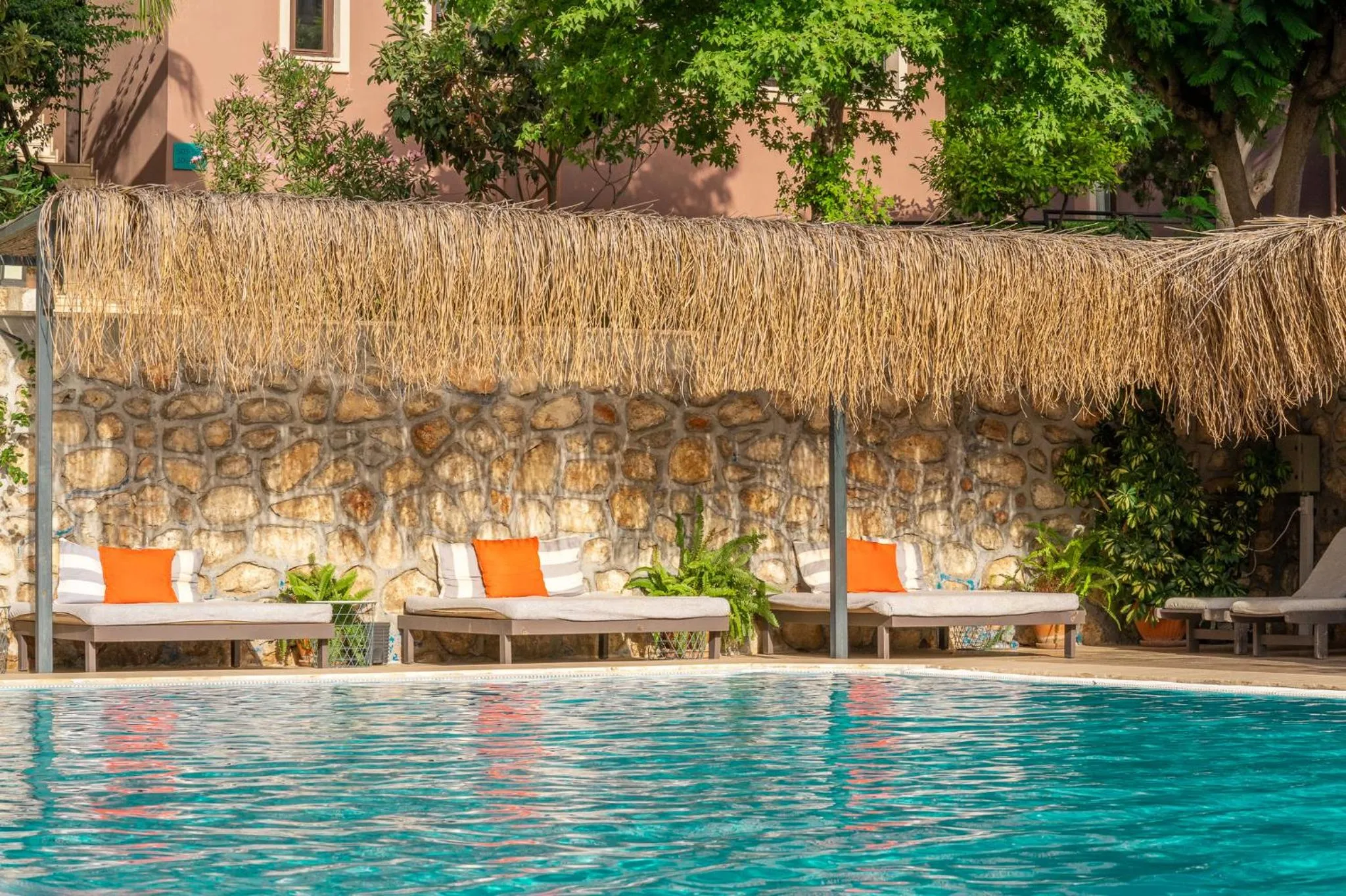 Swimming pool in True Blue Boutique Hotel Kalkan