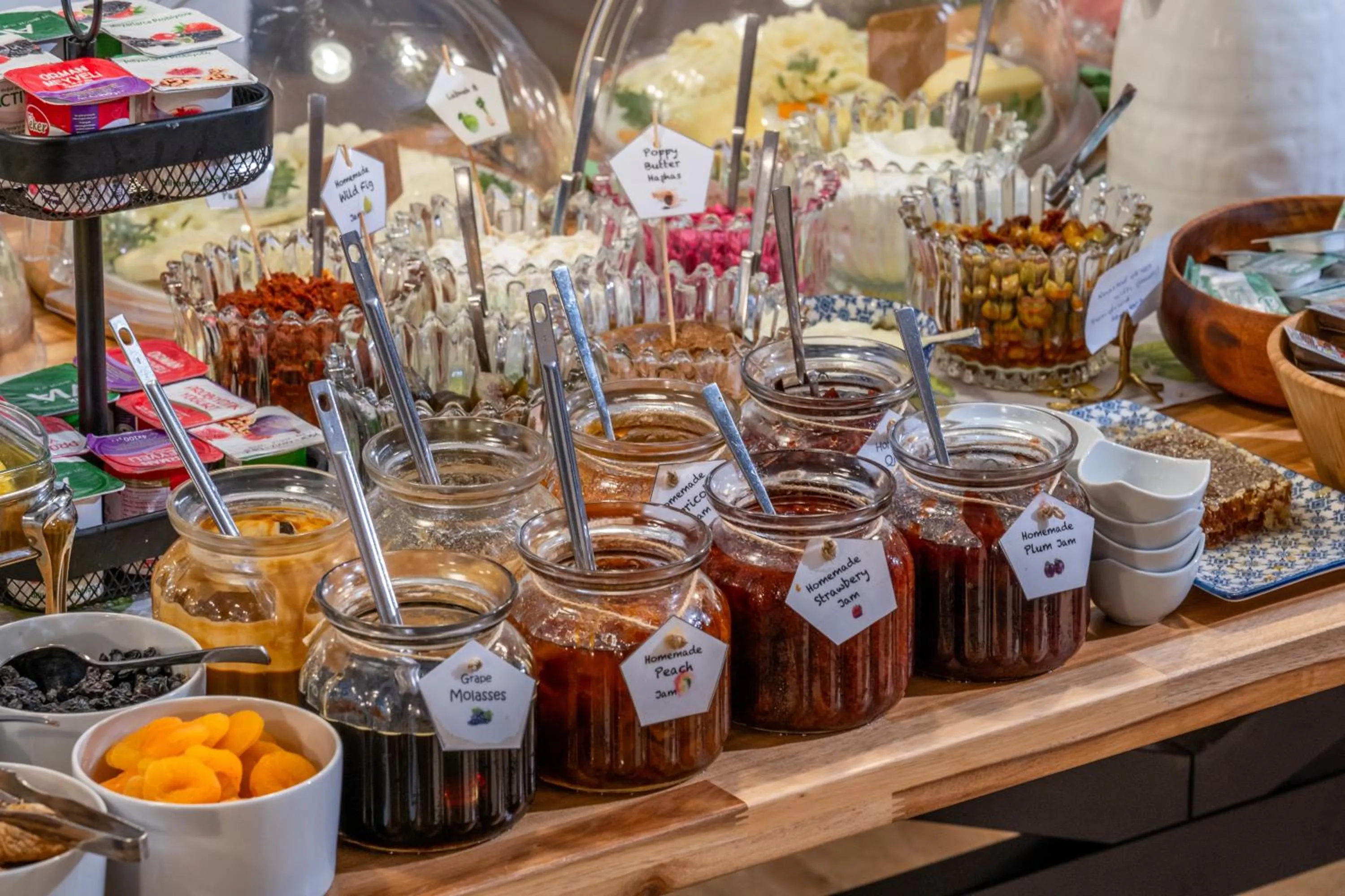 Breakfast in True Blue Boutique Hotel Kalkan
